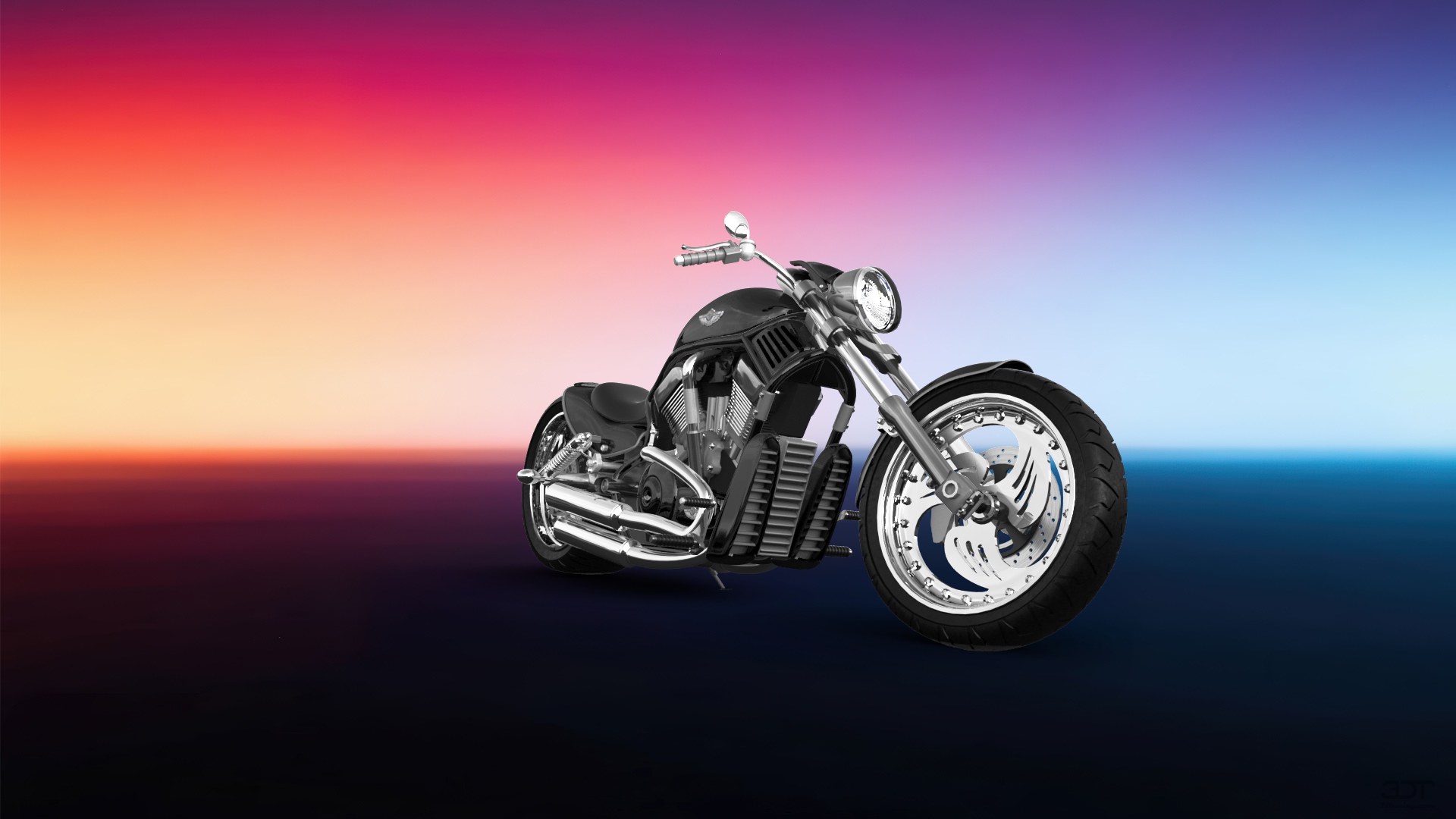 Harley-Davidson Custom Chopper Cruiser 2011