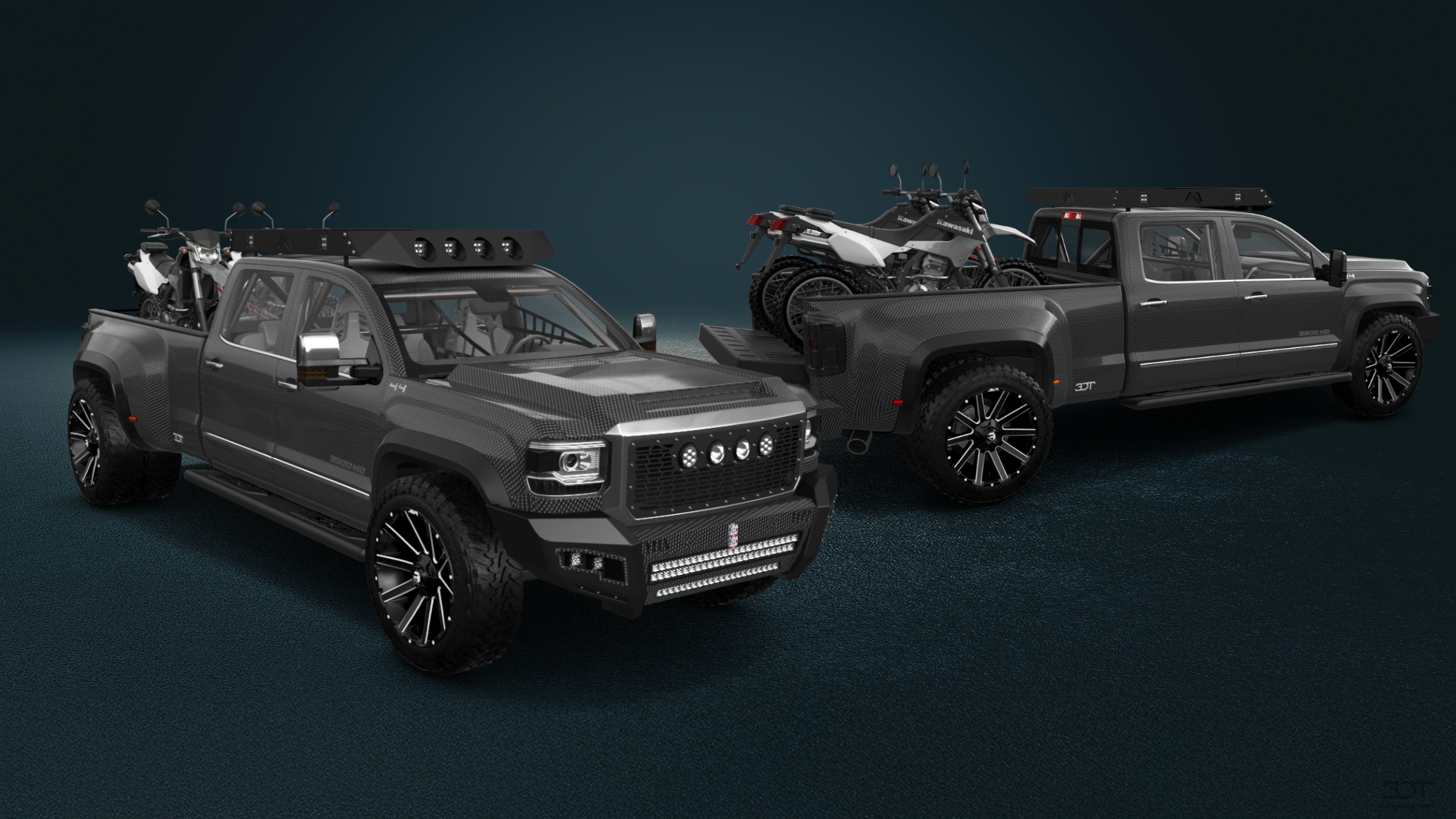 GMC Sierra 3500 HD Crew Cab 4 Door pickup truck 2015