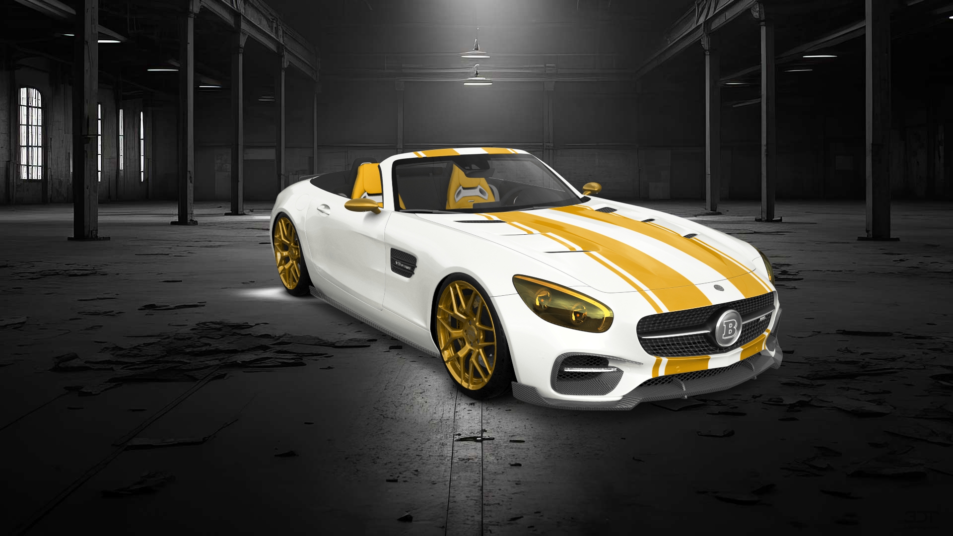 Mercedes AMG GT 2 Door Convertible 2016 tuning