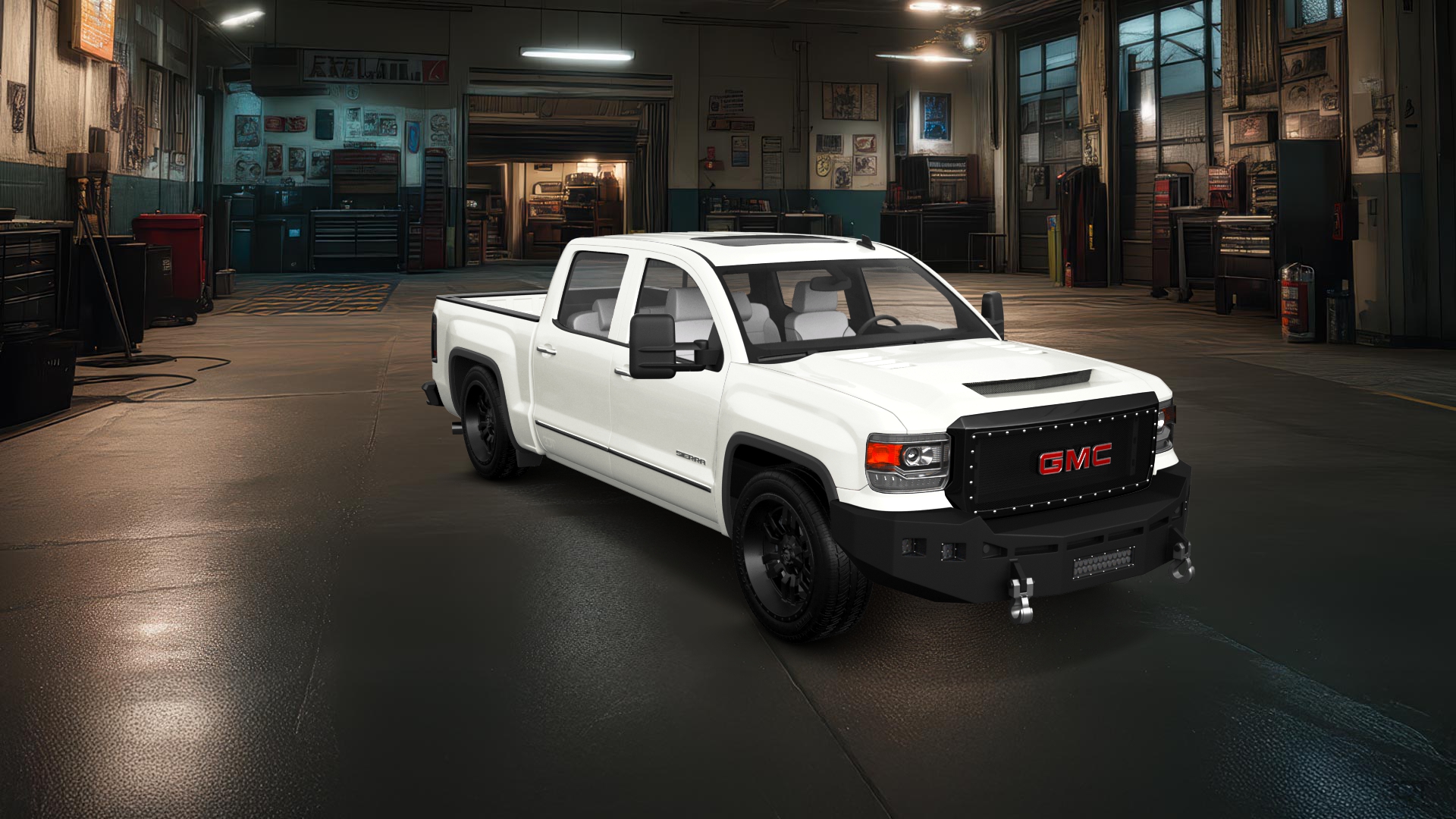 GMC Sierra 4 Door pickup truck 2014 tuning