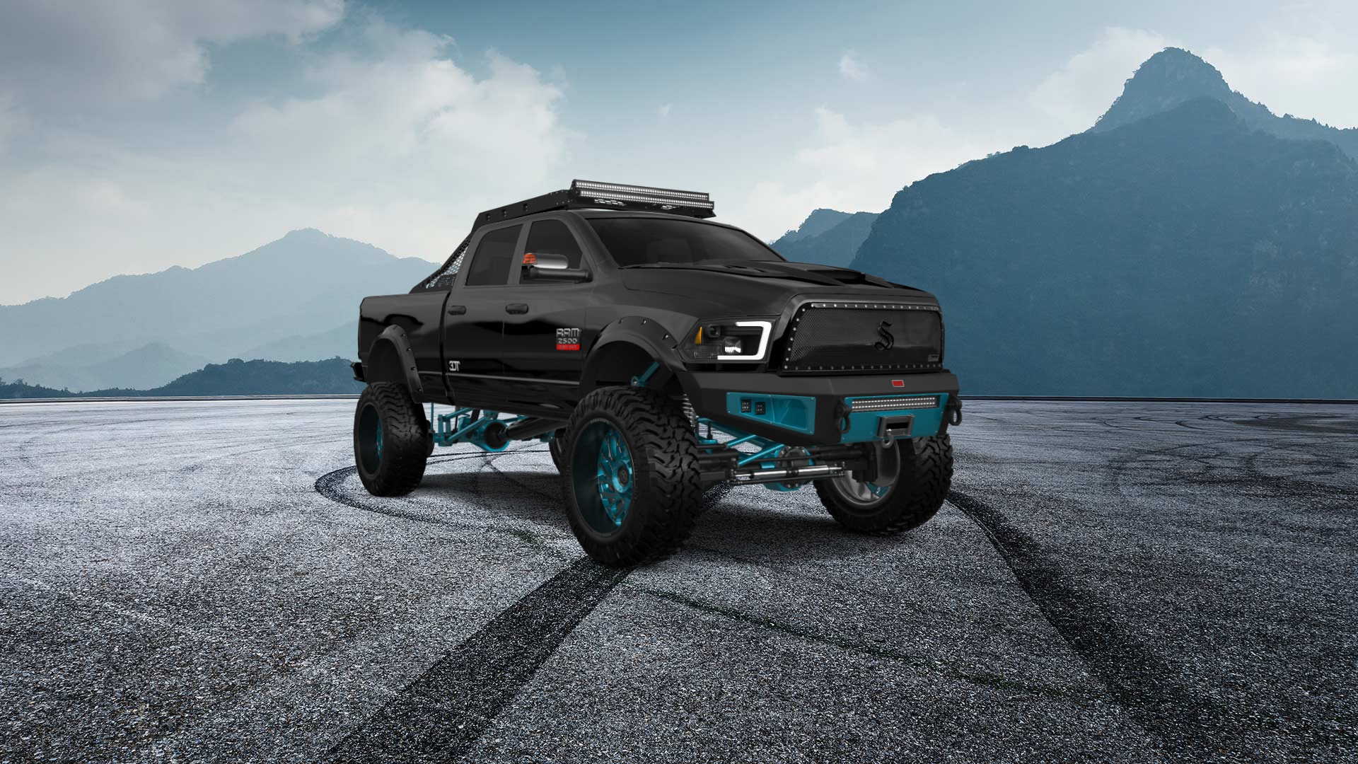 Dodge Ram 2500 4 Door Truck 2014