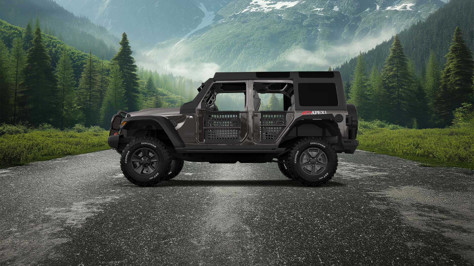 Jeep Wrangler Rubicon JL 4 Door SUV 2017 tuning