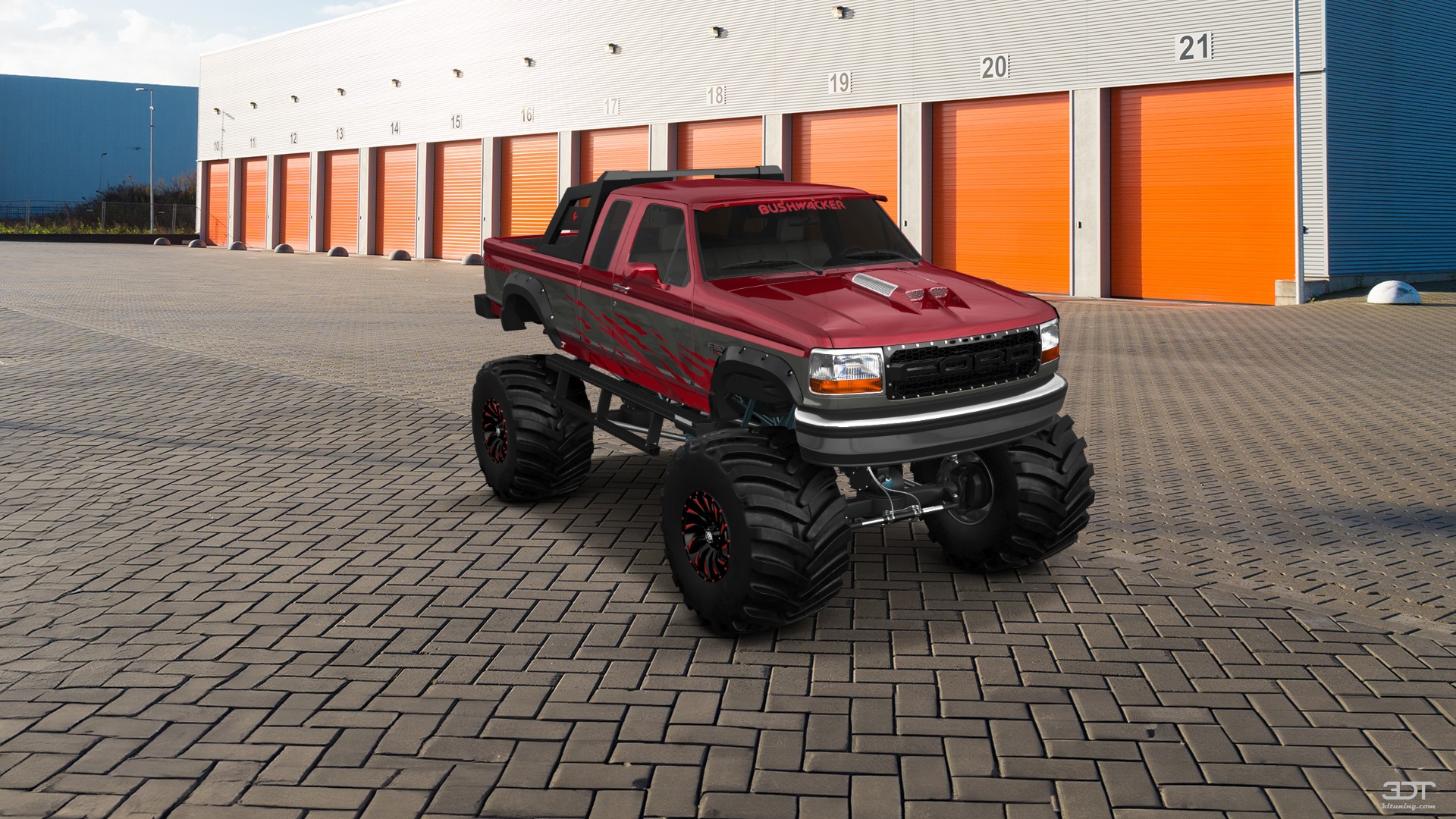 Tuning Ford F-150 SuperCab 2 Door pickup truck 1993
