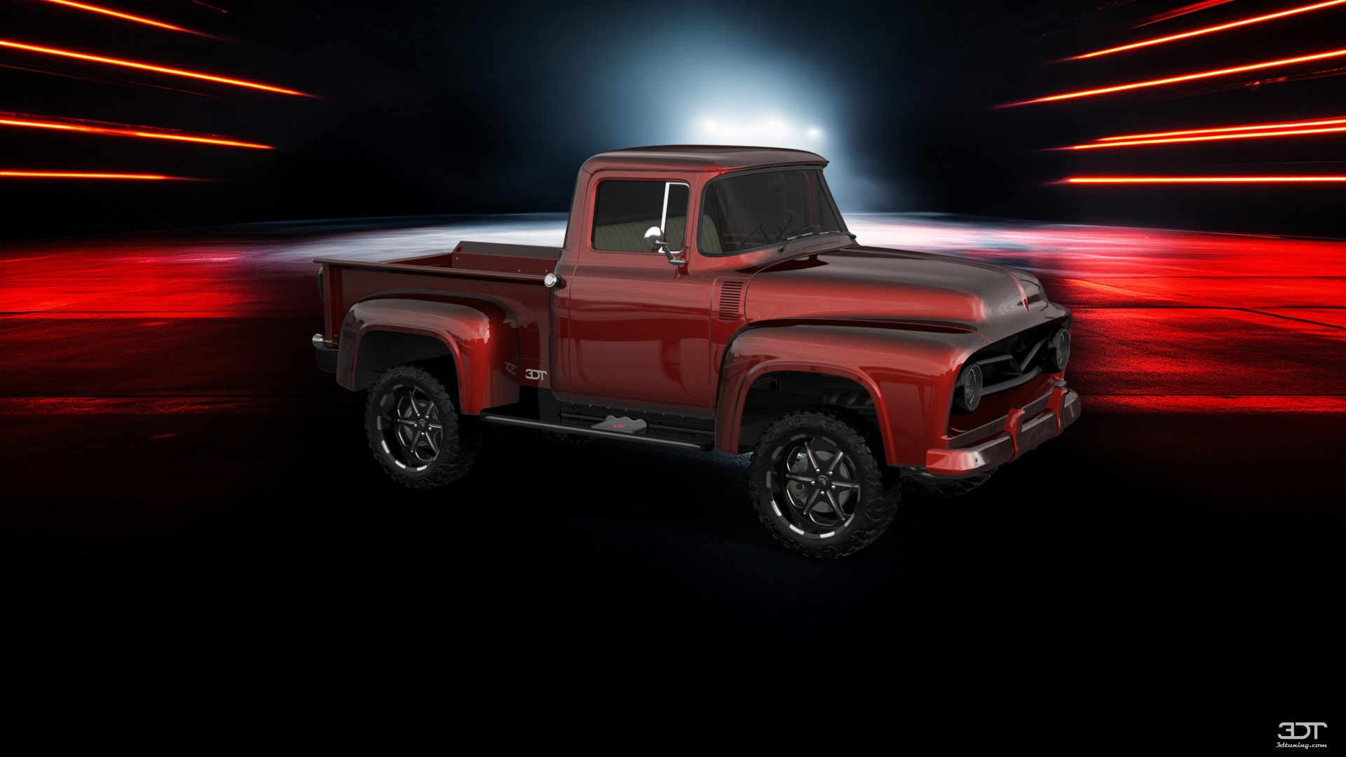 Ford F-100 2 Door truck 1956 tuning