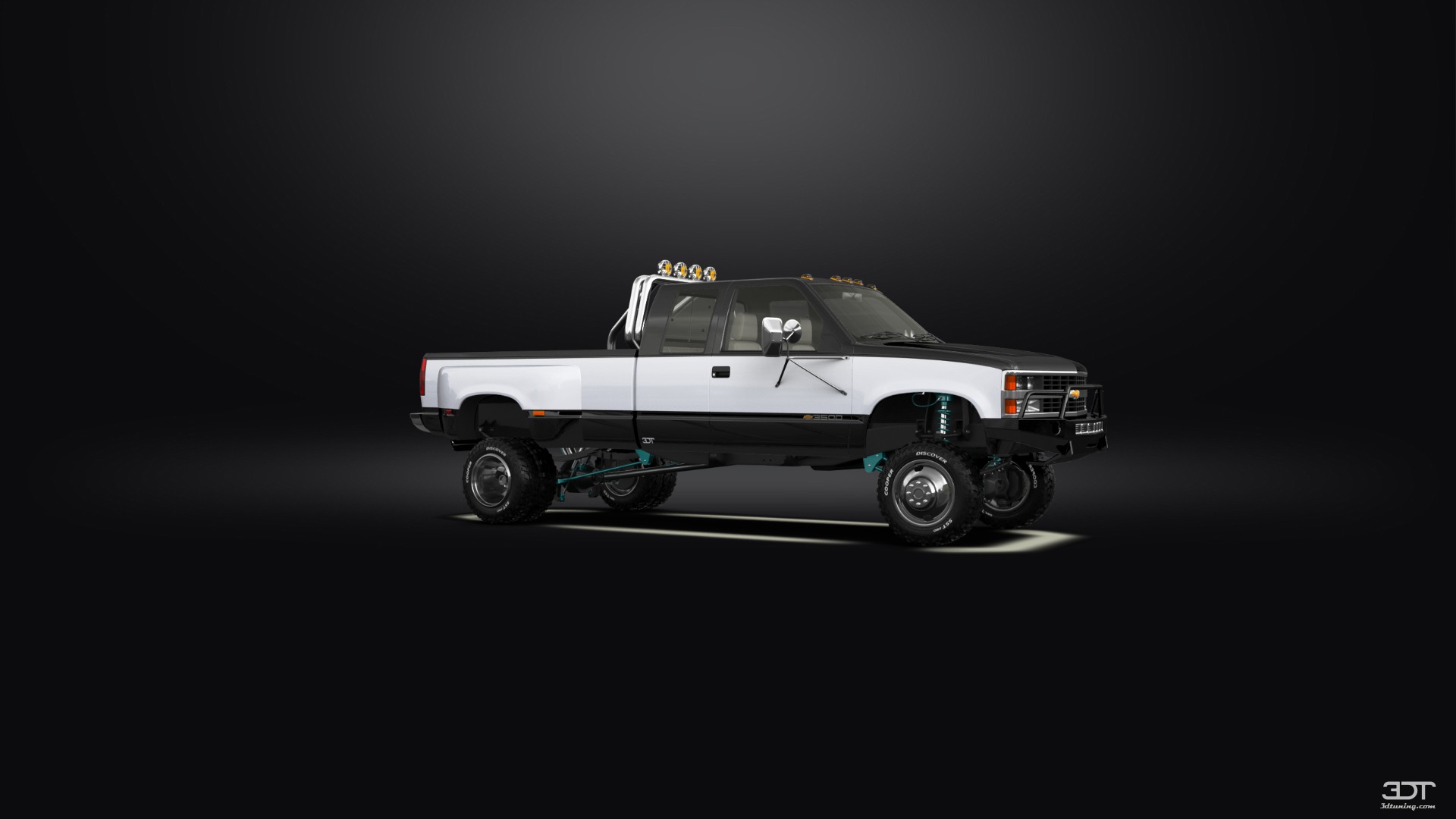 Chevrolet K3500 Extended Cab Pickup Truck 1988