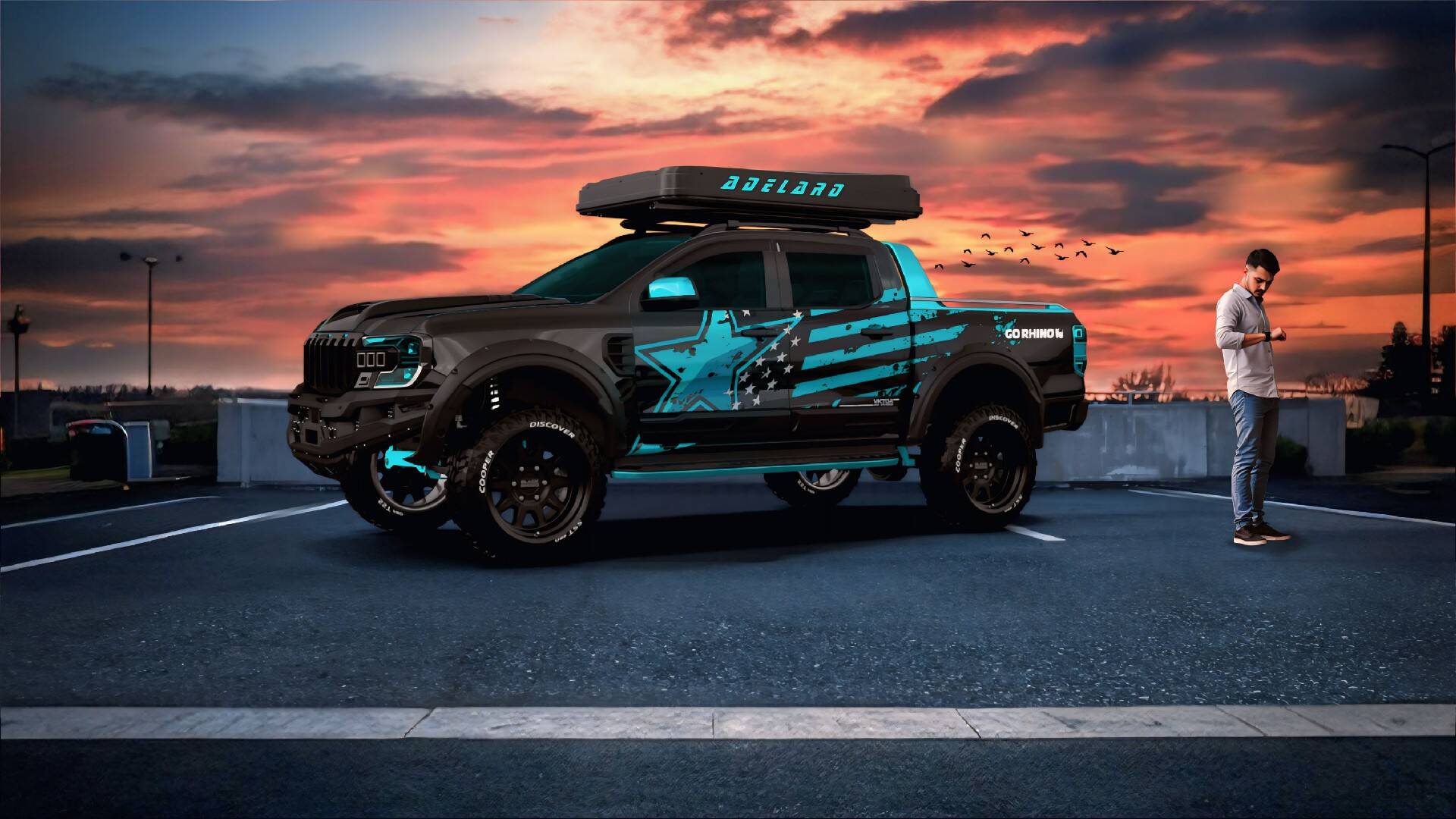 Ford Ranger 4 Door pickup truck 2022