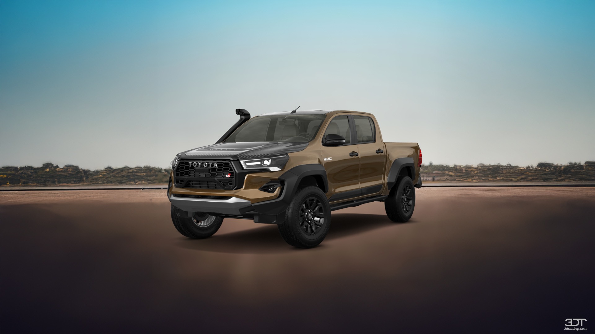 Toyota Hilux Double Cab 4 Door pickup truck 2015 tuning