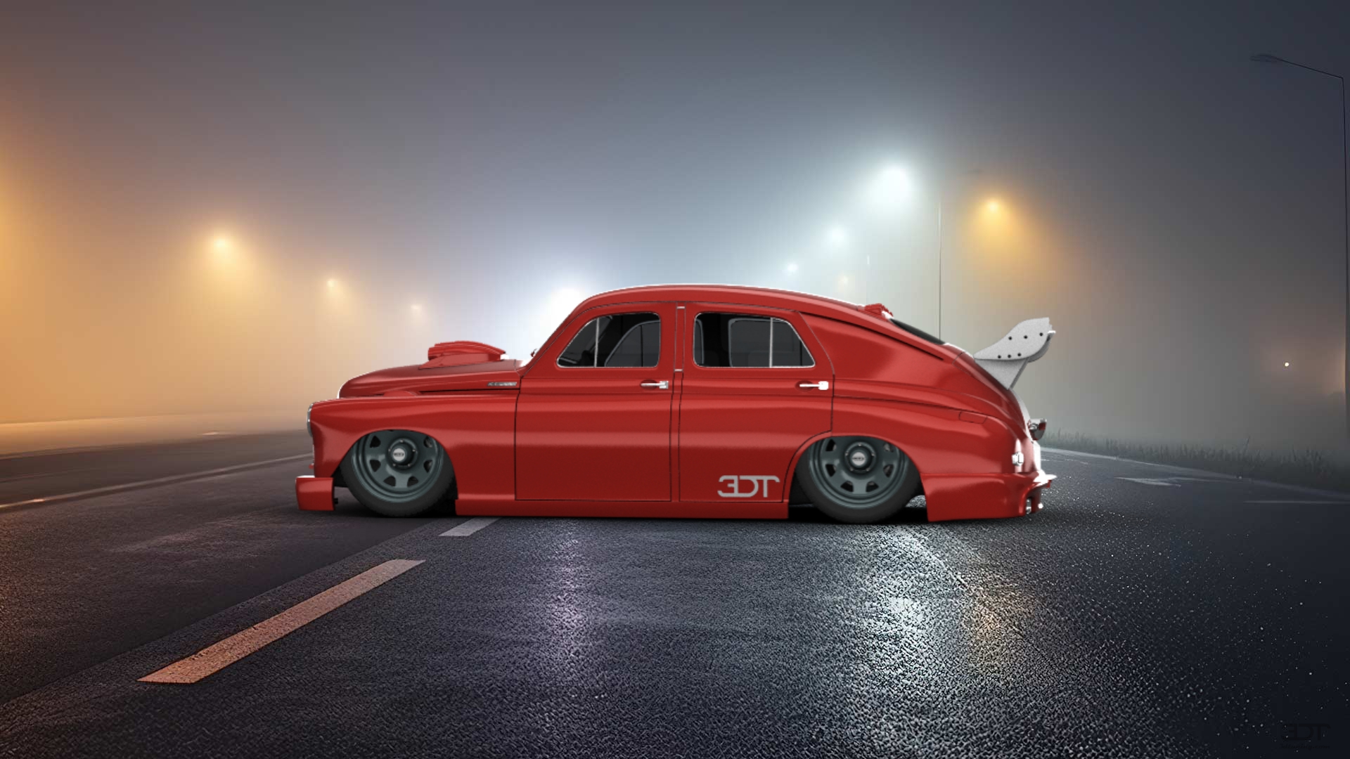 GAZ M20 Pobeda Fastback 1950 tuning