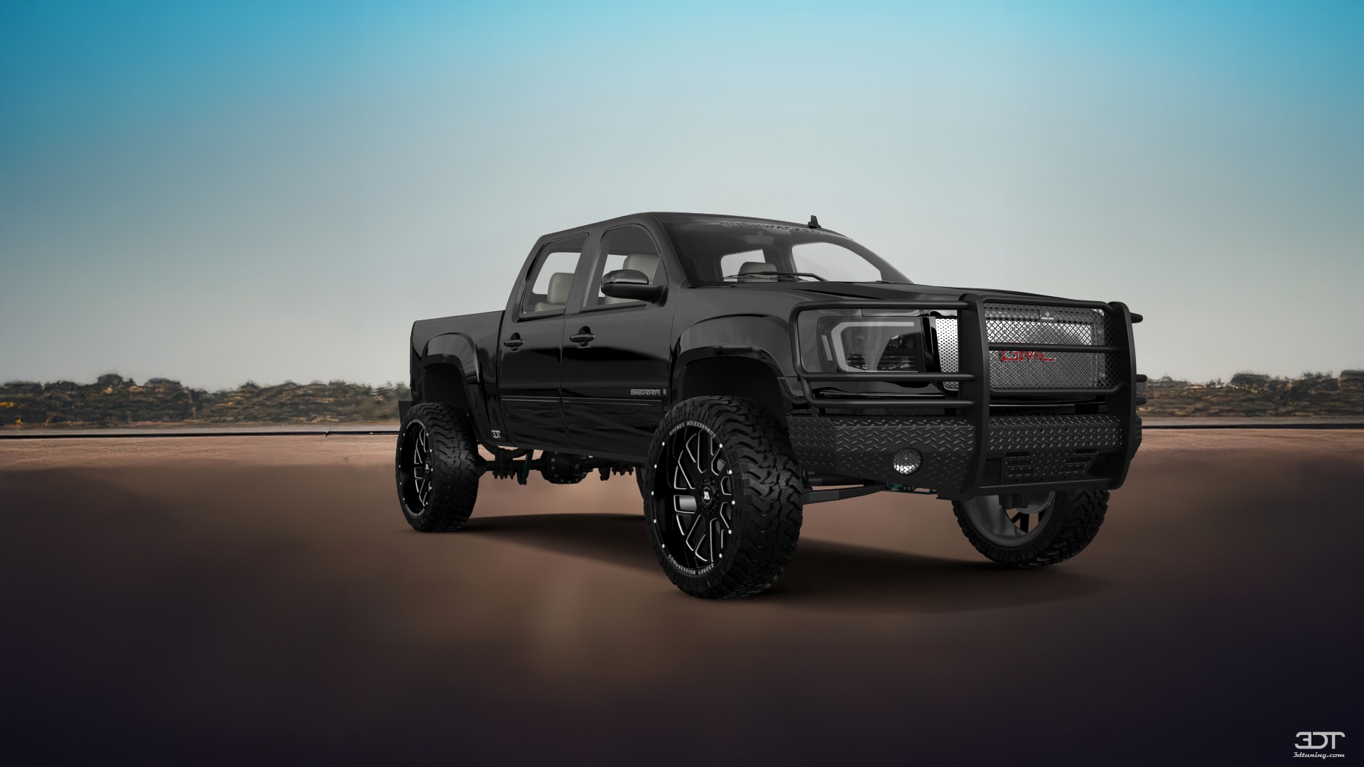 GMC Sierra 1500 Crew Cab 5.8 ft box 4 Door pickup truck 2007