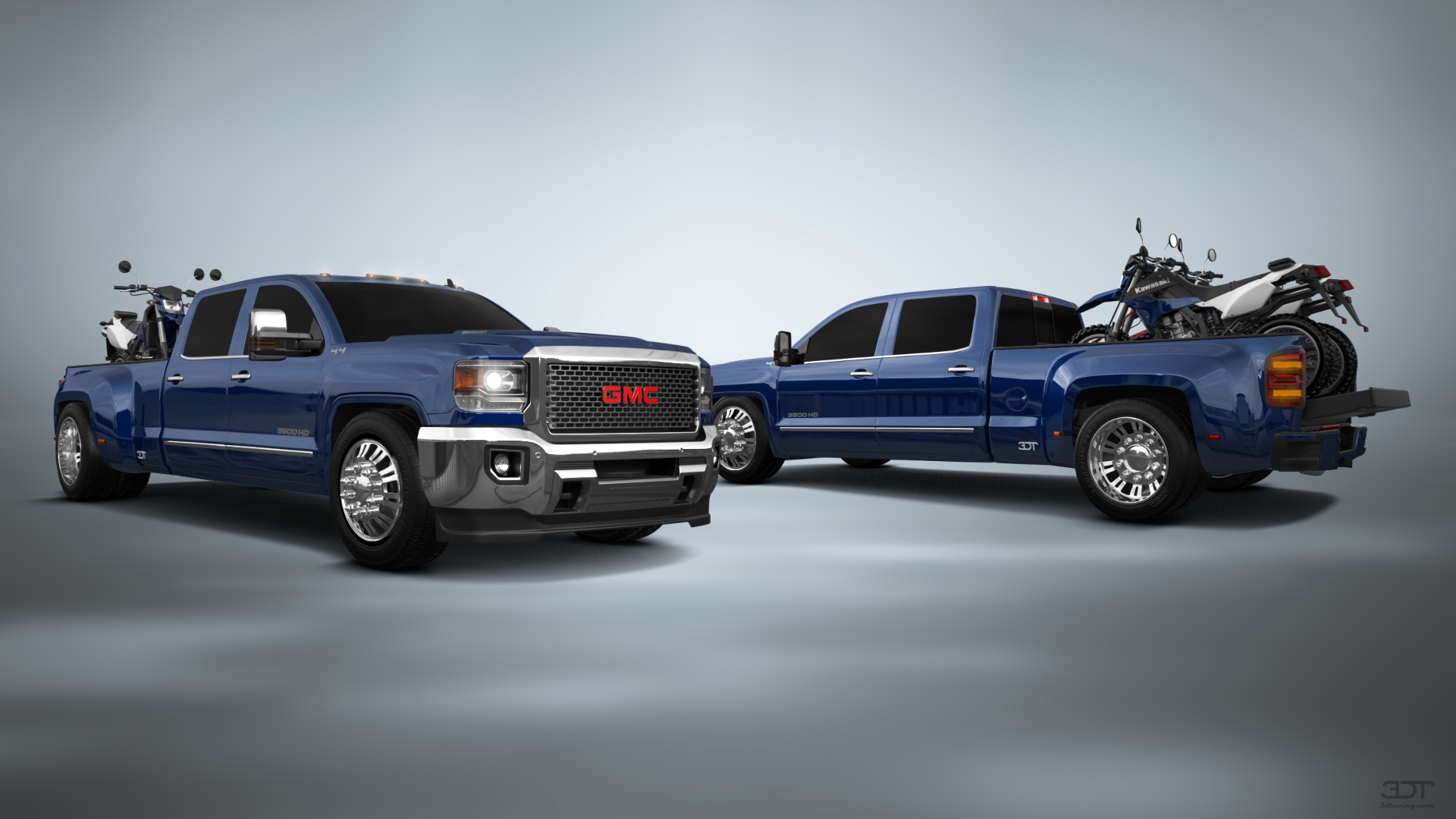 GMC Sierra 3500 HD Crew Cab 4 Door pickup truck 2015