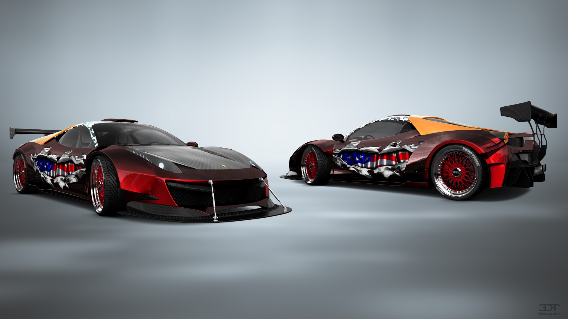 Ferrari 458 Italia 2 door spider 2010 tuning