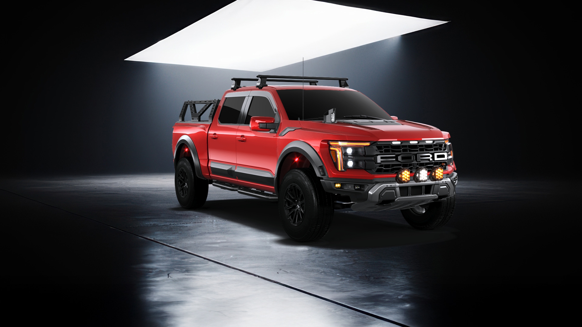 Ford F-150 Raptor 4 Door pickup truck 2024 tuning