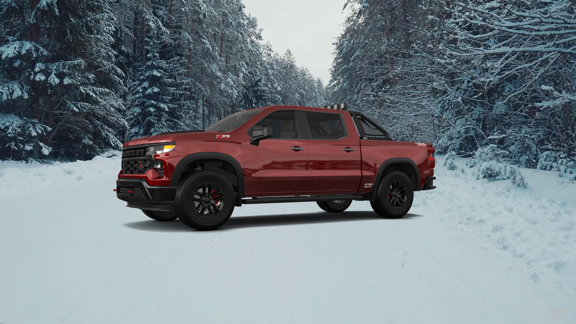 Chevrolet Silverado 1500 Crew Cab 5.8 ft box 4 Door pickup truck 2023 tuning