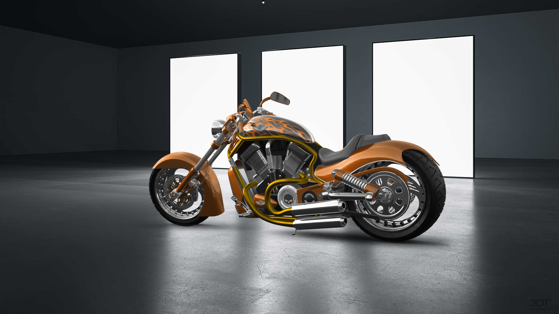 Harley-Davidson Custom Chopper Cruiser 2011