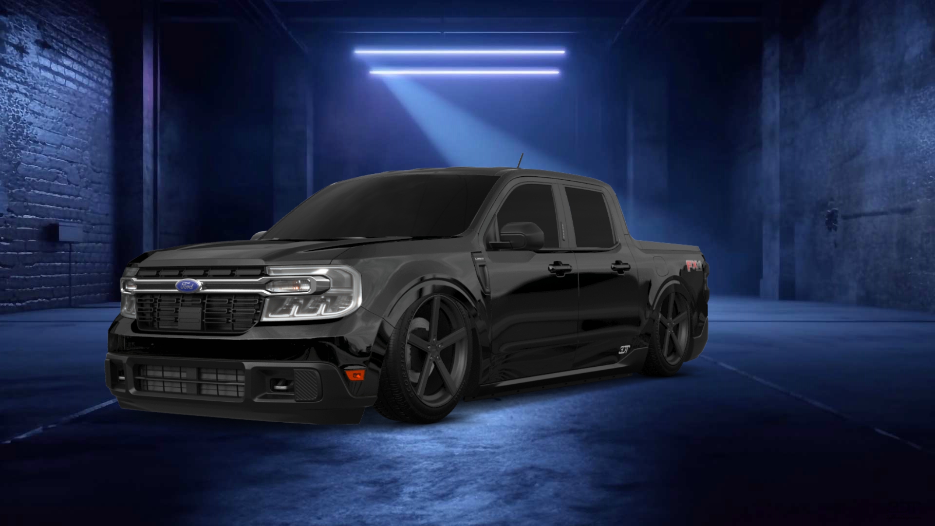 Ford Maverick 4 Door pickup truck 2022 tuning