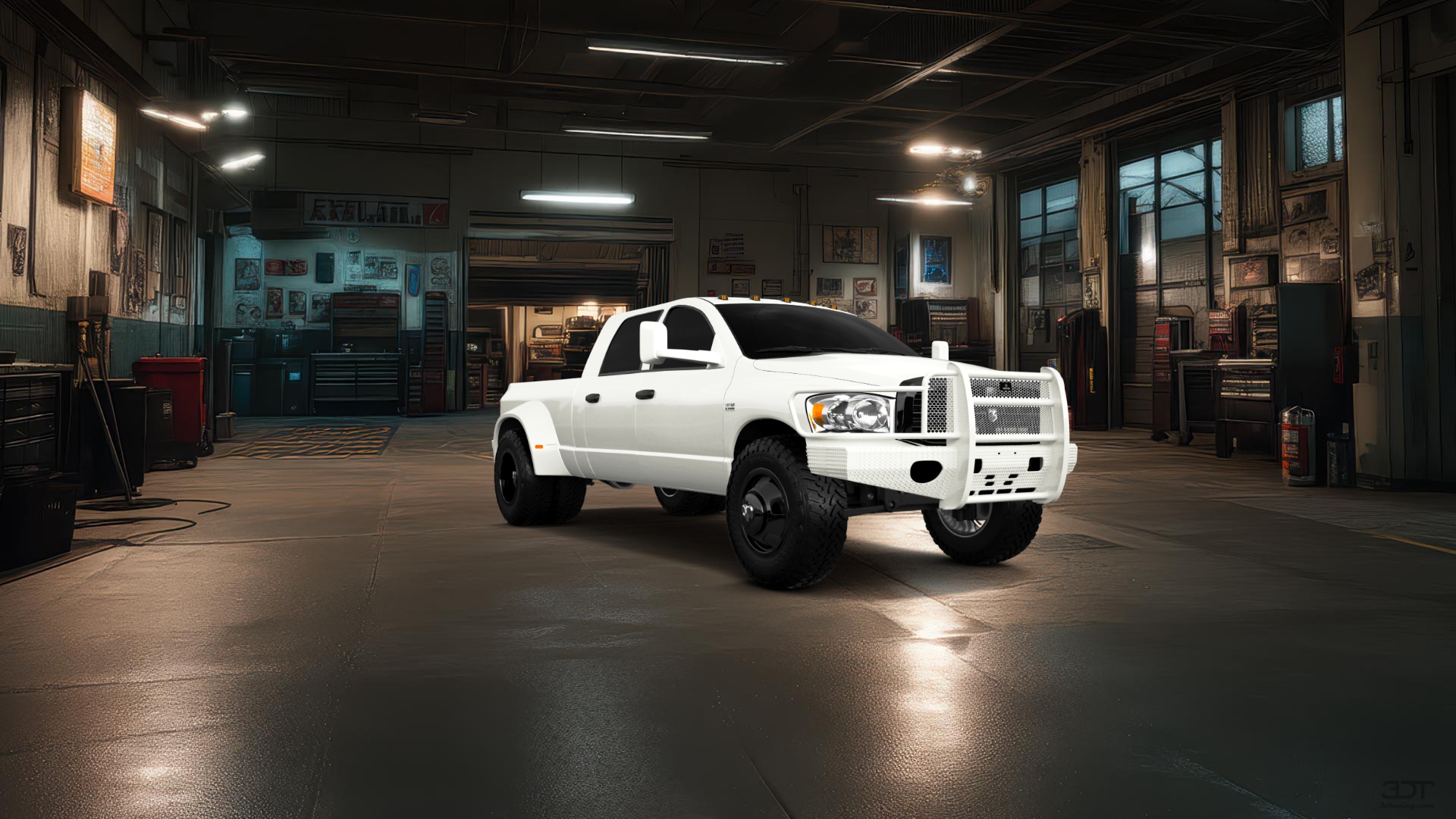 Dodge Ram 3500 Dually 4 Door pickup truck 2007 tuning