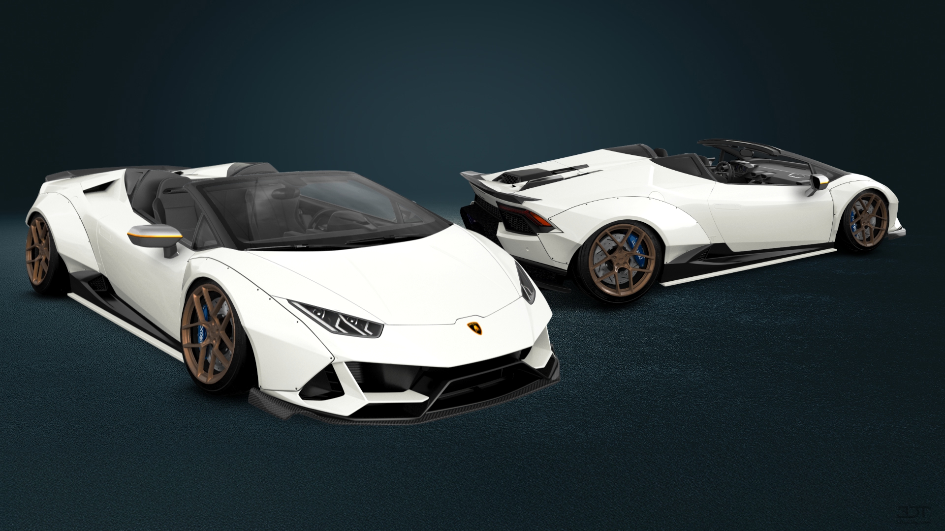 Lamborghini Huracan Spyder 2 Door Convertible 2016 tuning