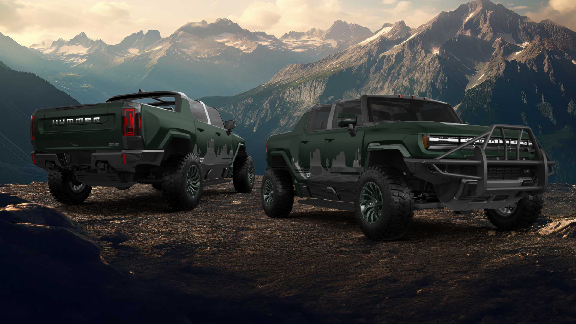 GMC Hummer EV 4 Door pickup truck 2021 tuning