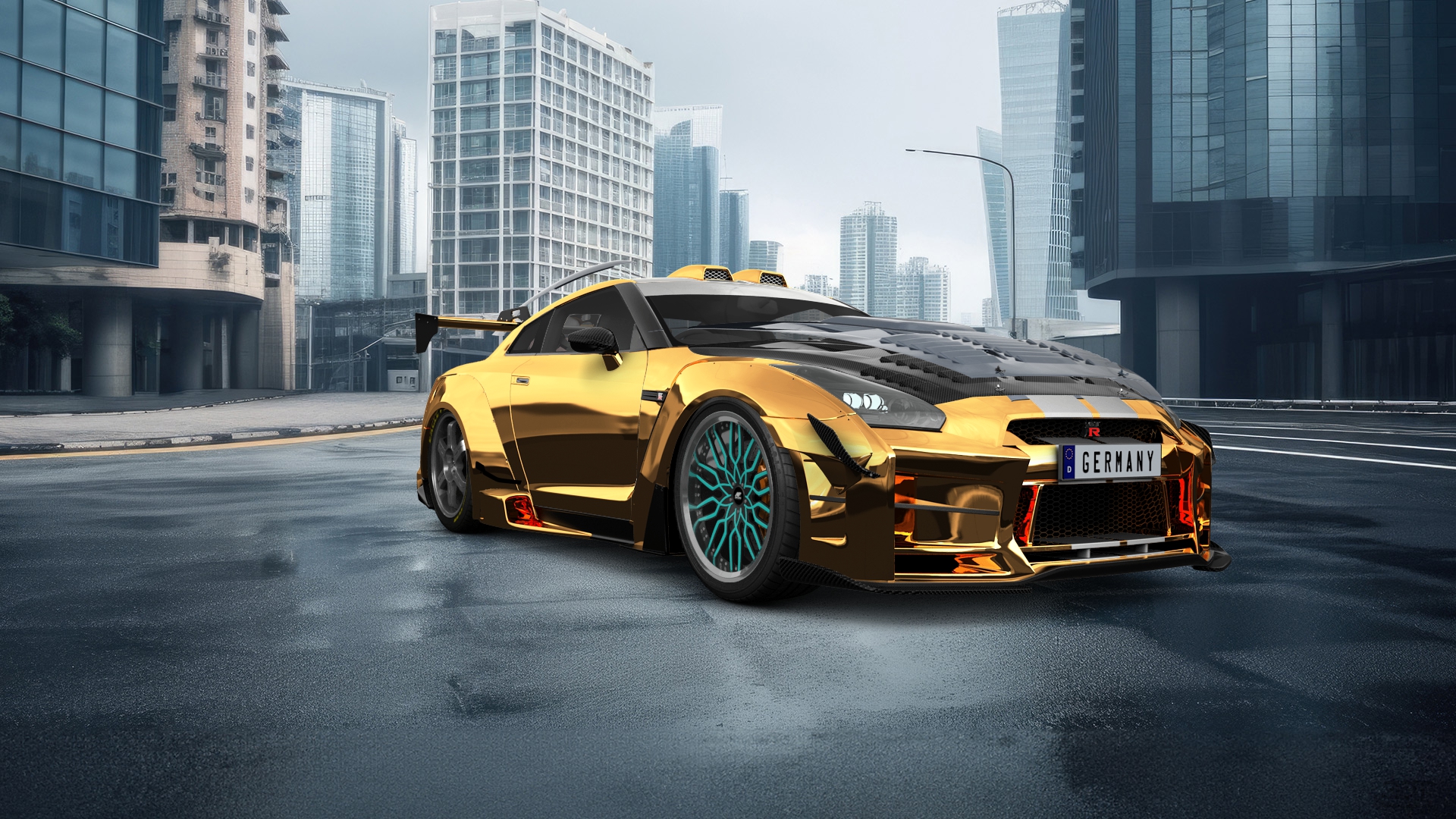 Nissan GT-R 2 Door Coupe 2010 tuning