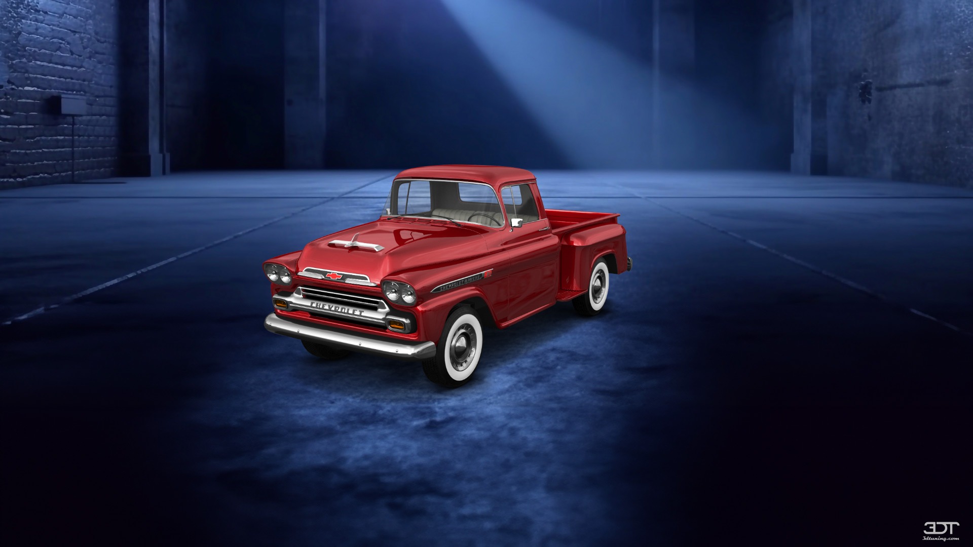 Chevrolet Apache Stepside 2 Door pickup truck 1959 tuning