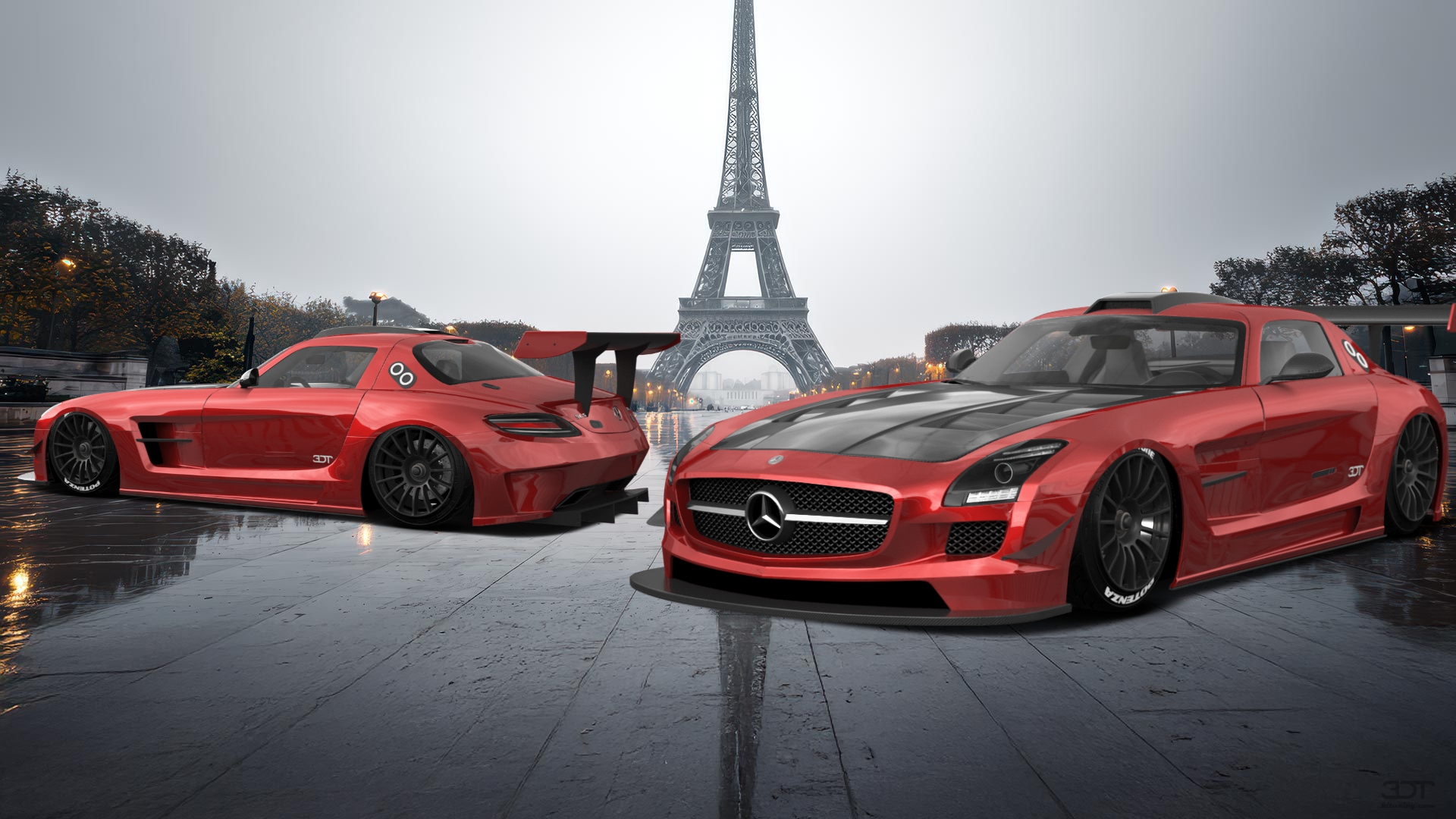 Mercedes SLS 2 Door Coupe 2011 tuning