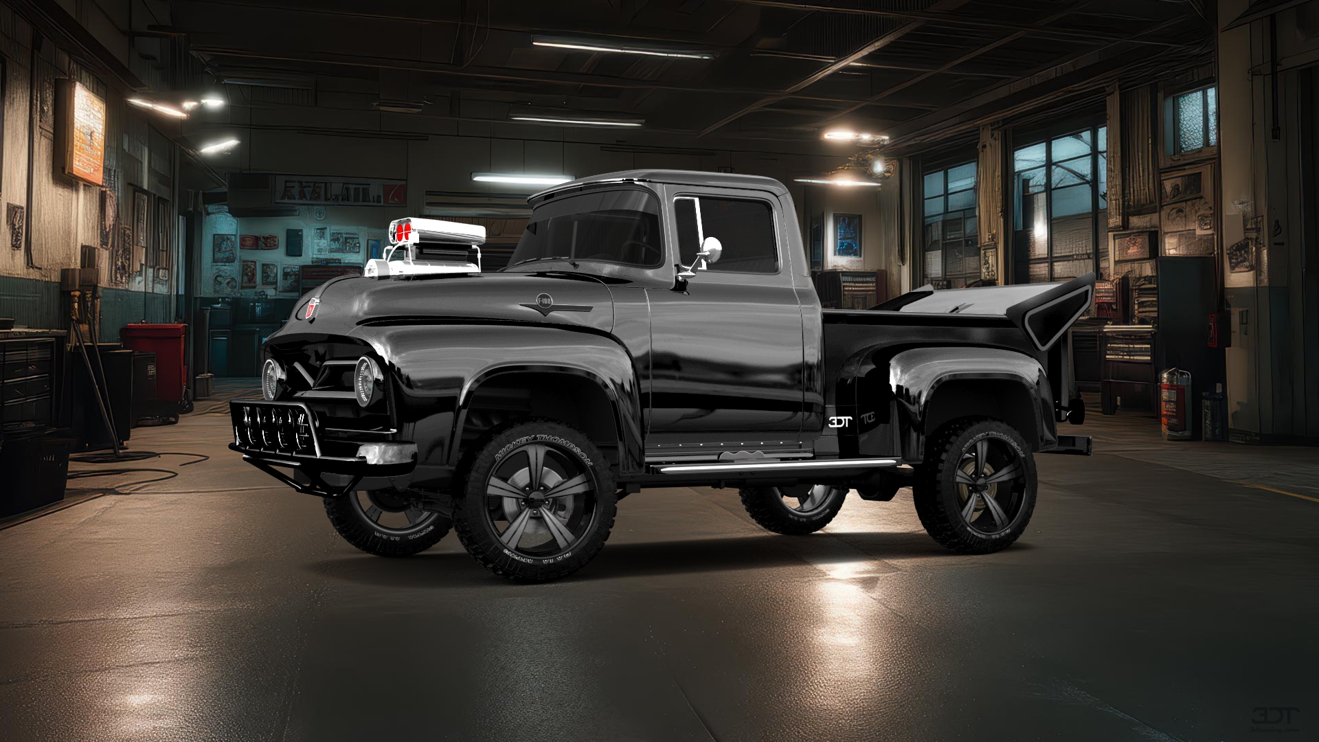 Ford F-100 2 Door truck 1956 tuning
