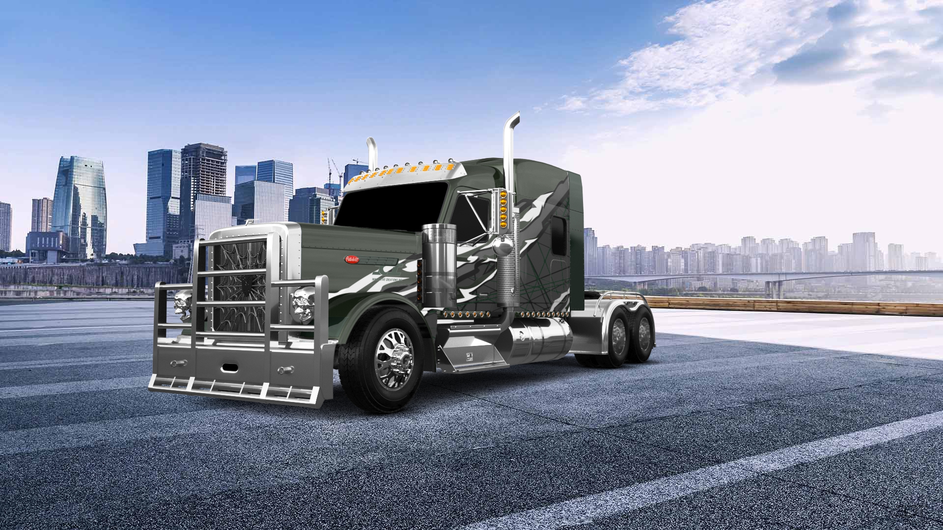 Peterbilt 589 Sleeper Cab Truck 2024 tuning