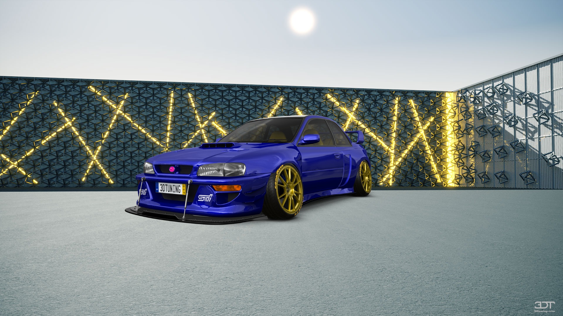 Subaru Impreza WRX STI 22B 2 Door Coupe 2000 tuning