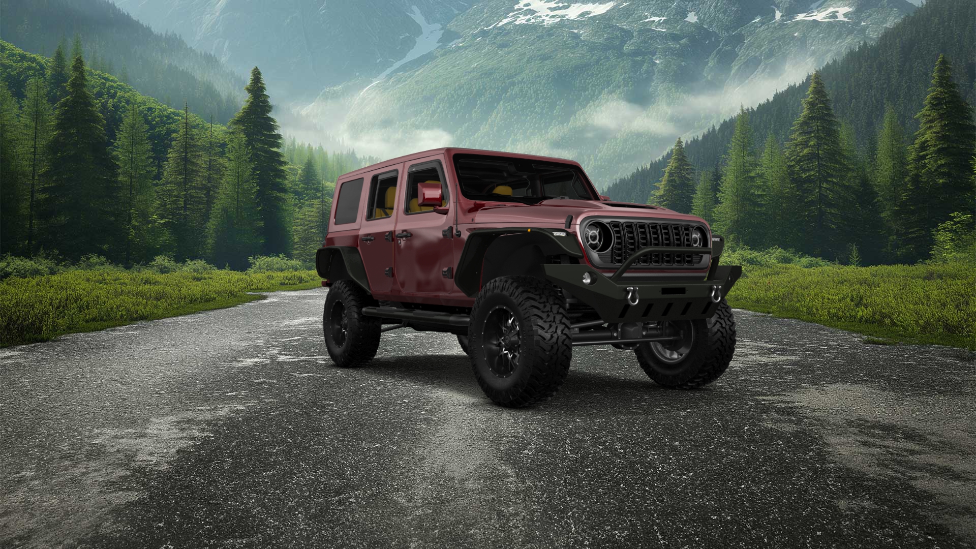Jeep Wrangler JL 4 Door SUV 2024
