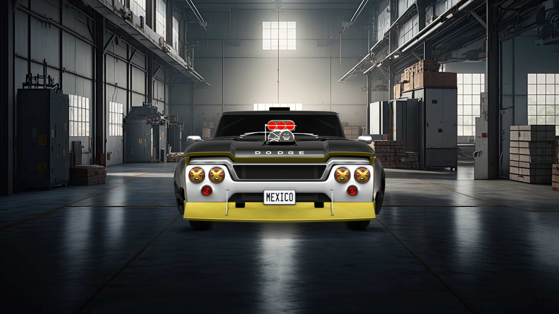 Dodge D-100 Stepside 2 Door pickup truck 1961 Images