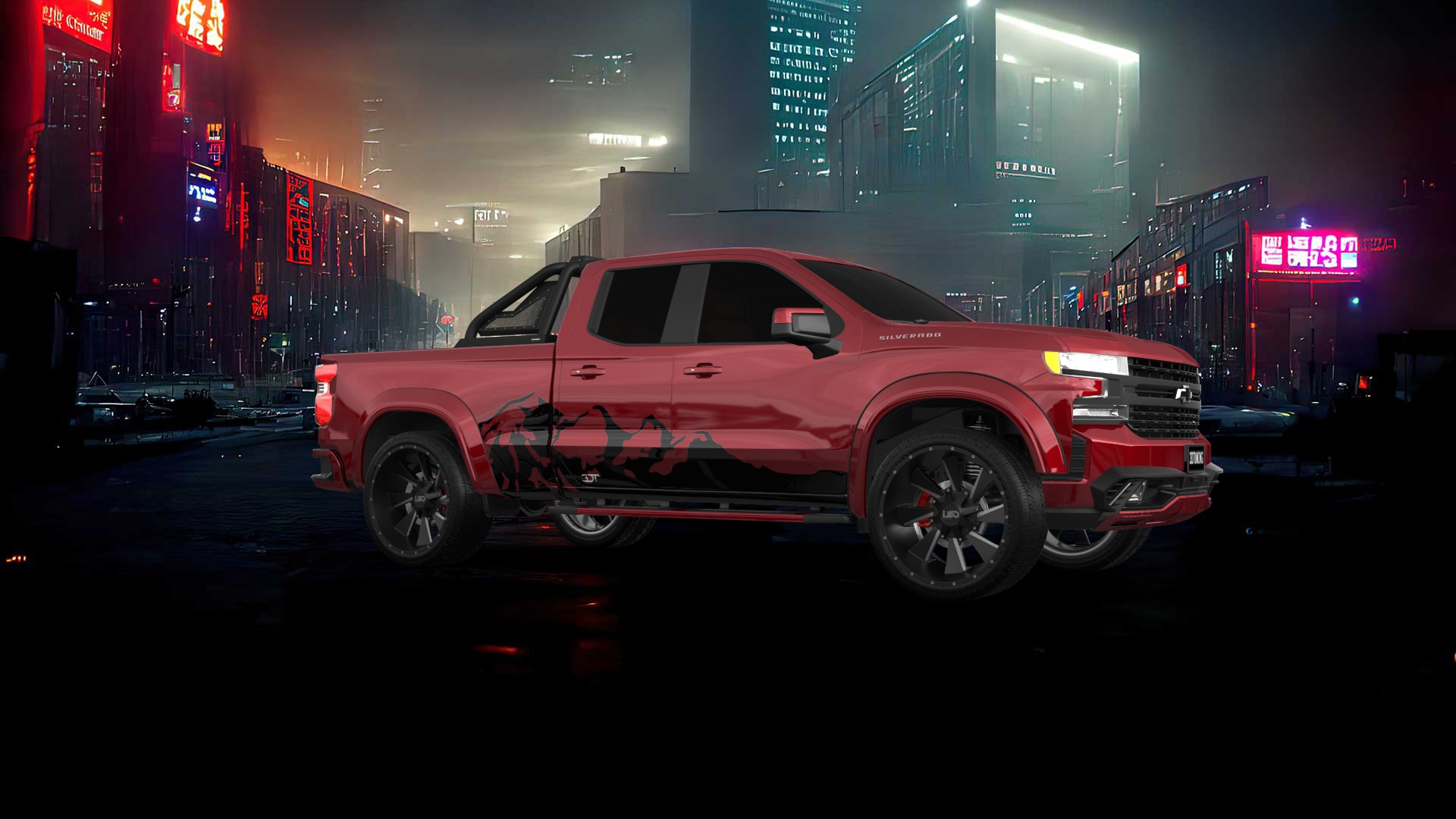 Chevrolet Silverado 1500 6.6 ft box 4 Door pickup truck 2021 tuning