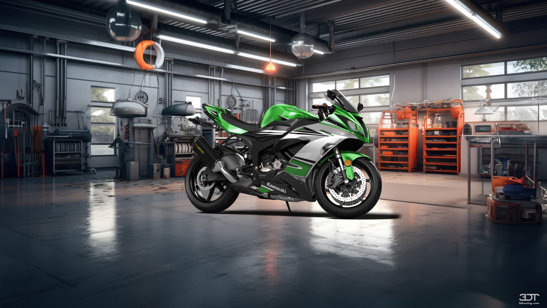Kawasaki Ninja ZX 6R Sport Bike 2015 Images
