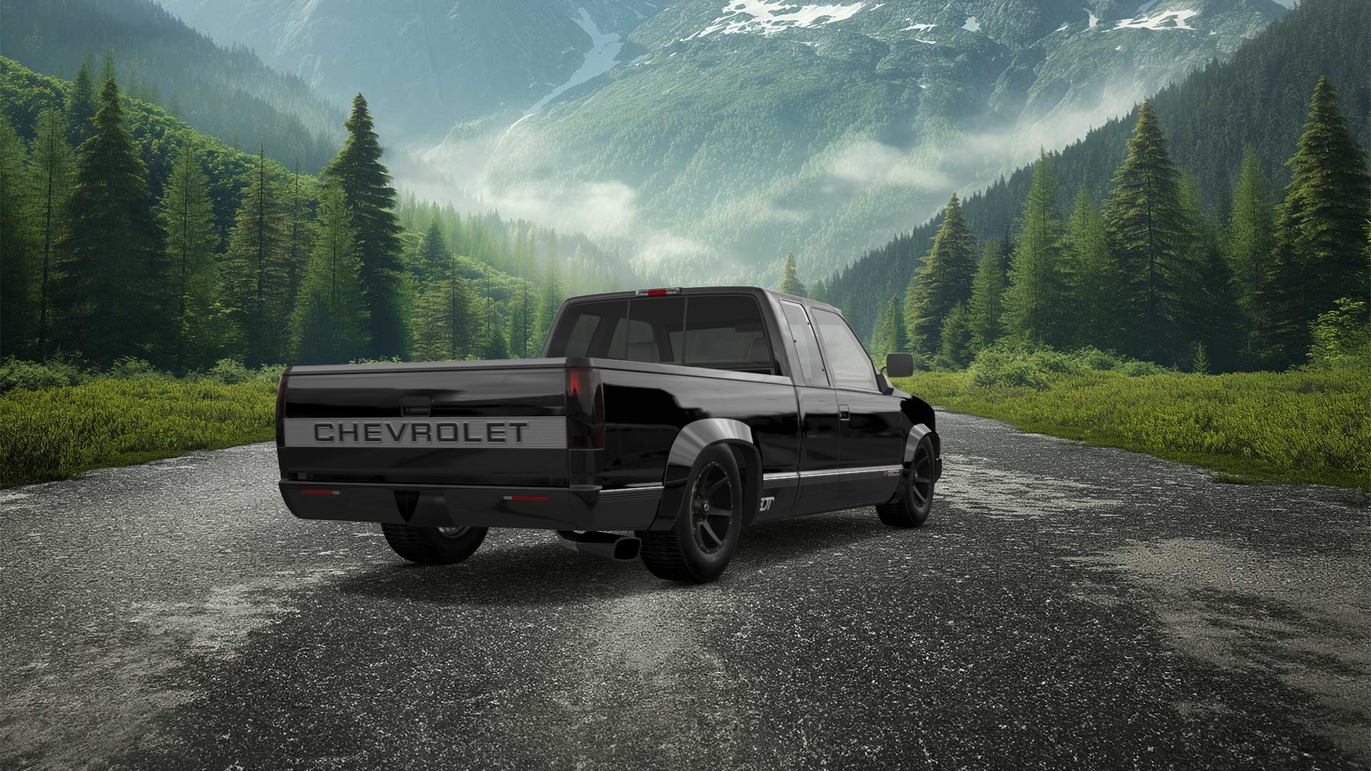 Chevrolet K2500 Extended Cab Pickup 1989