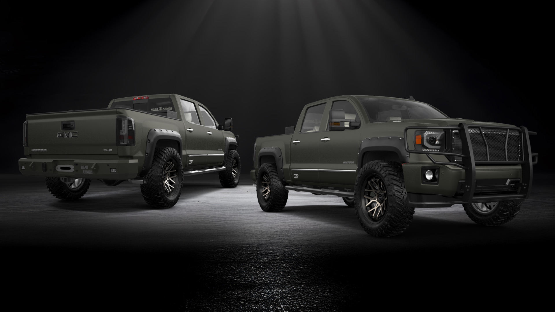 GMC Sierra 4 Door pickup truck 2014