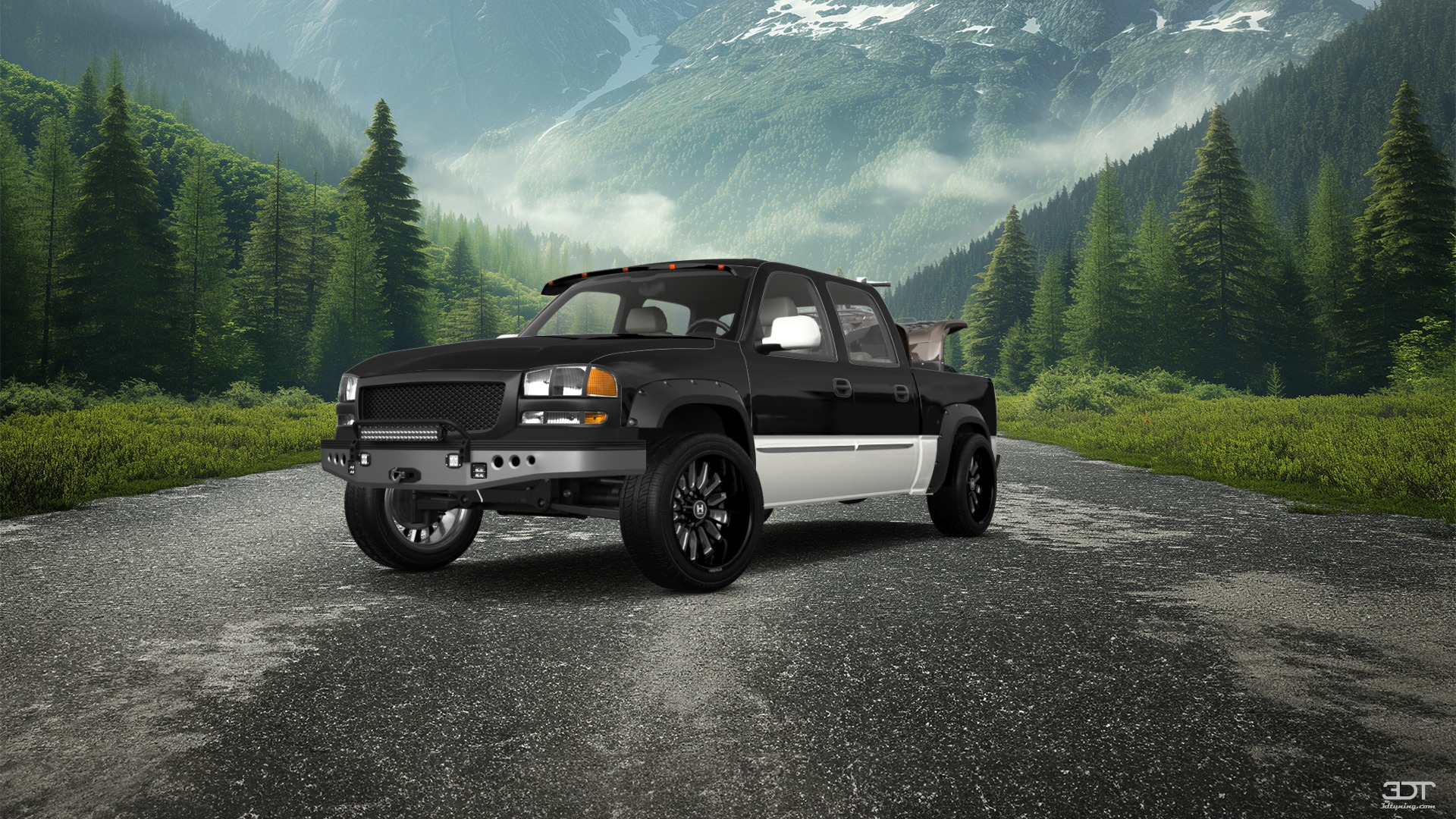 GMC Sierra 1500 Crew Cab Pickup Truck 2000