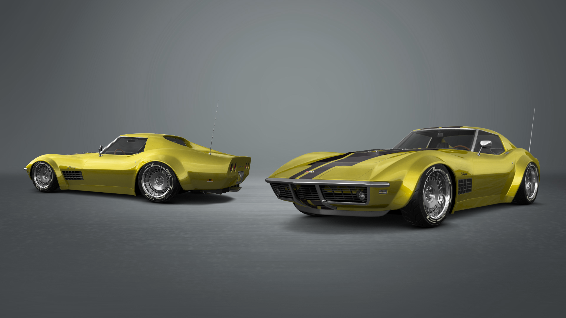 Tuning Chevrolet Corvette 2 Door Coupe 1968
