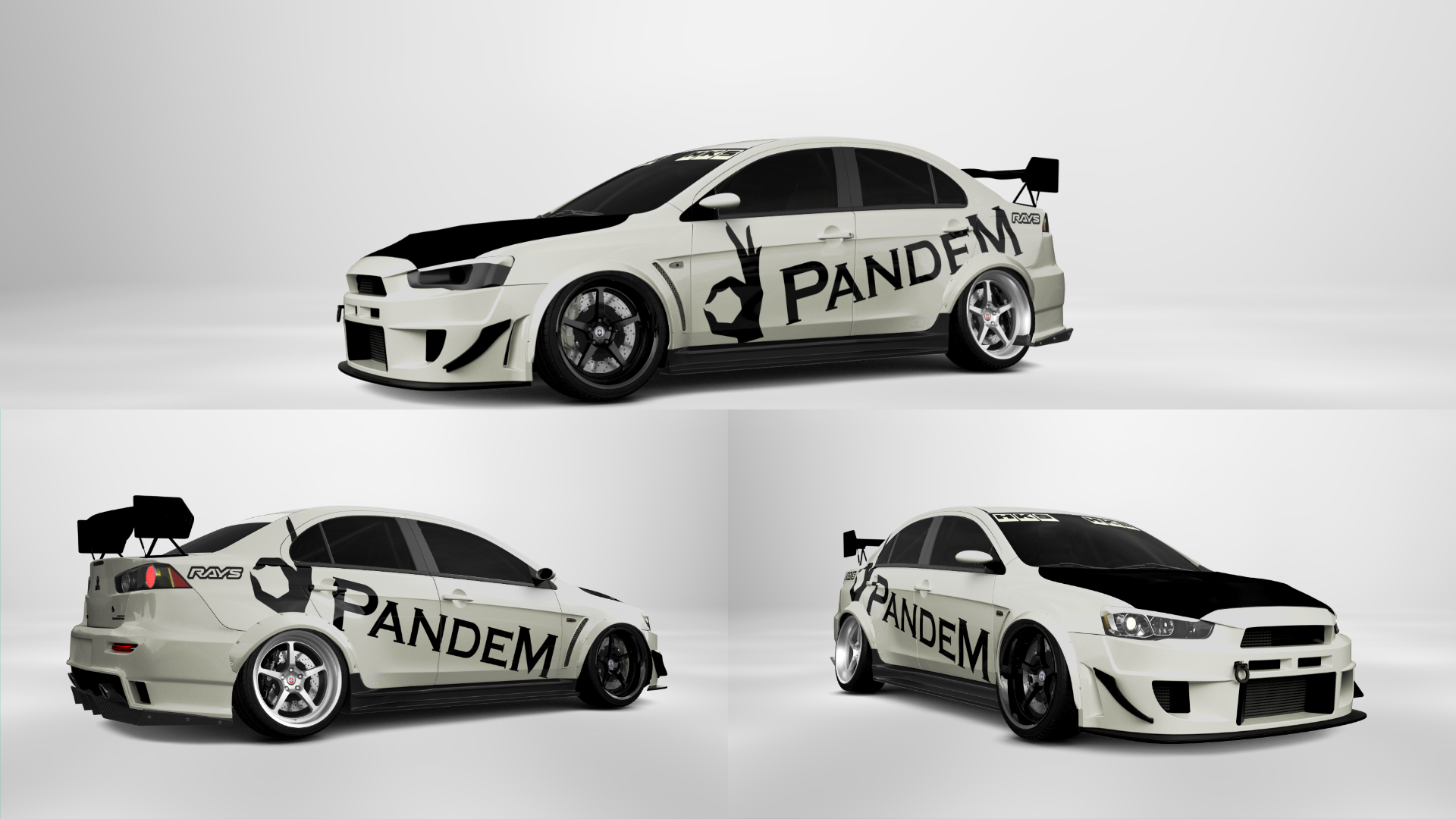 Mitsubishi Lancer Evolution X Sedan 2008 tuning