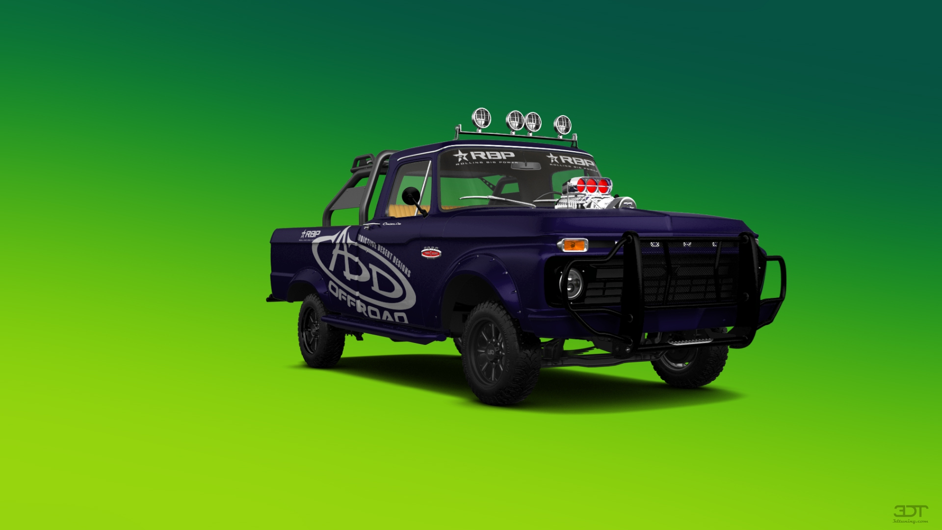 Ford F-100 Custom Cab 2 Door pickup truck 1966