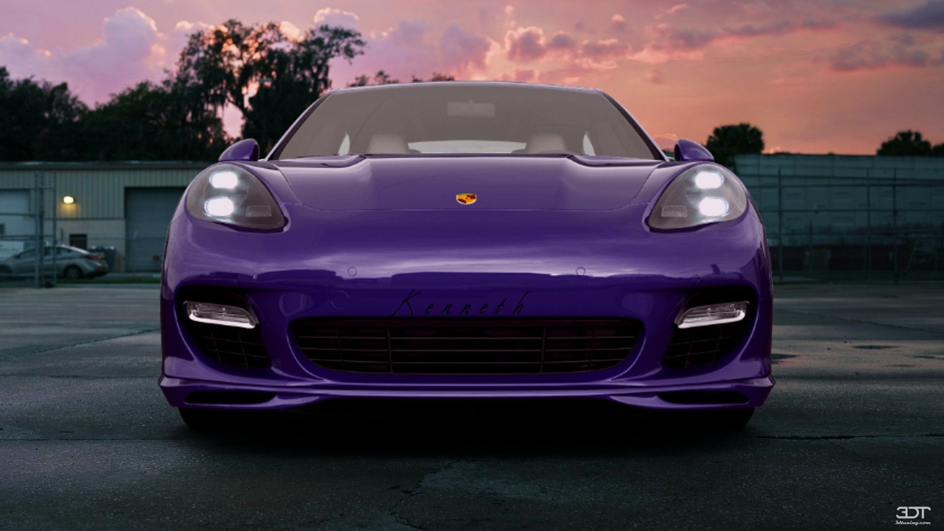 Porsche Panamera 4 door fastback saloon 2011 tuning