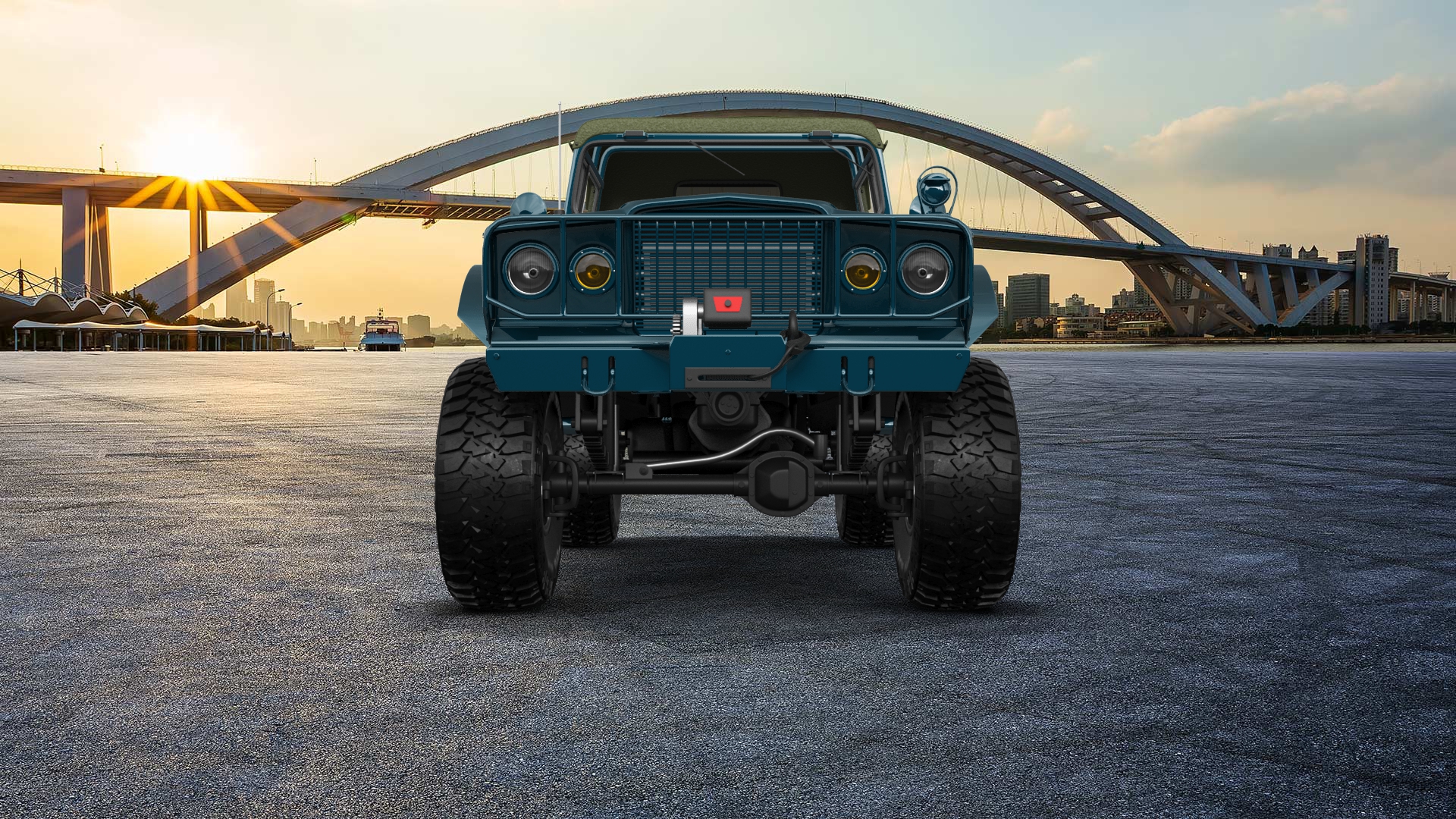 Jeep Kaiser M715 2 Door pickup truck 1968