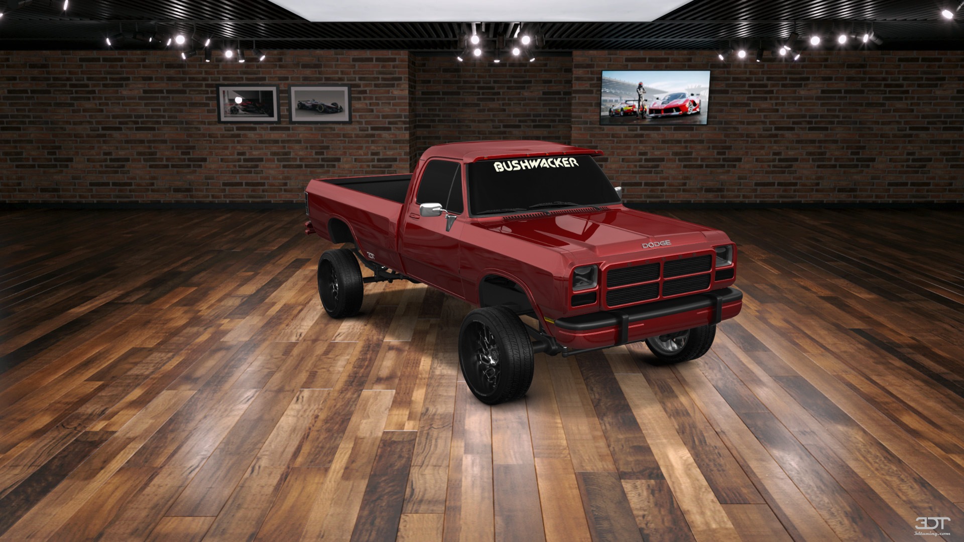 Dodge Ram 2 Door pickup truck 1991 tuning