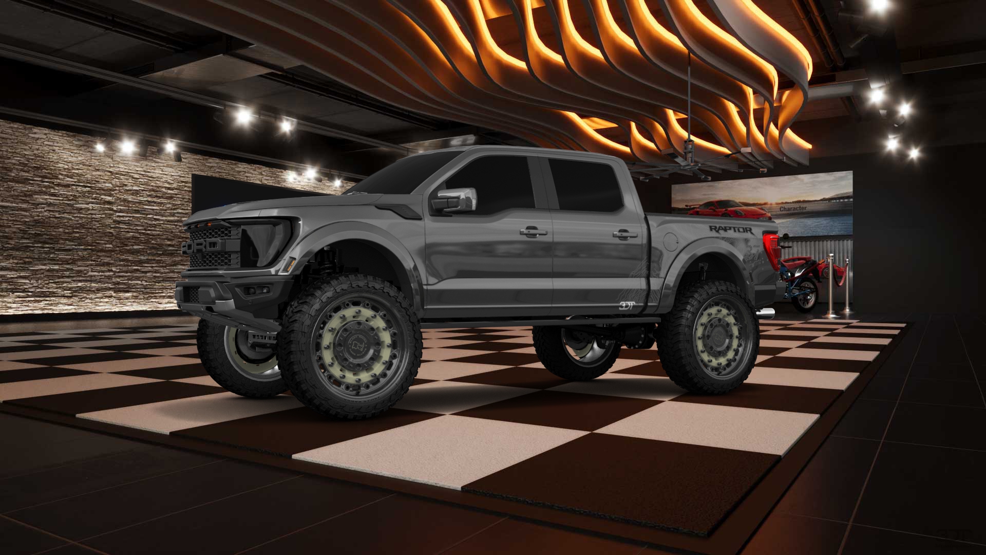 Ford F-150 Raptor 4 Door pickup truck 2021