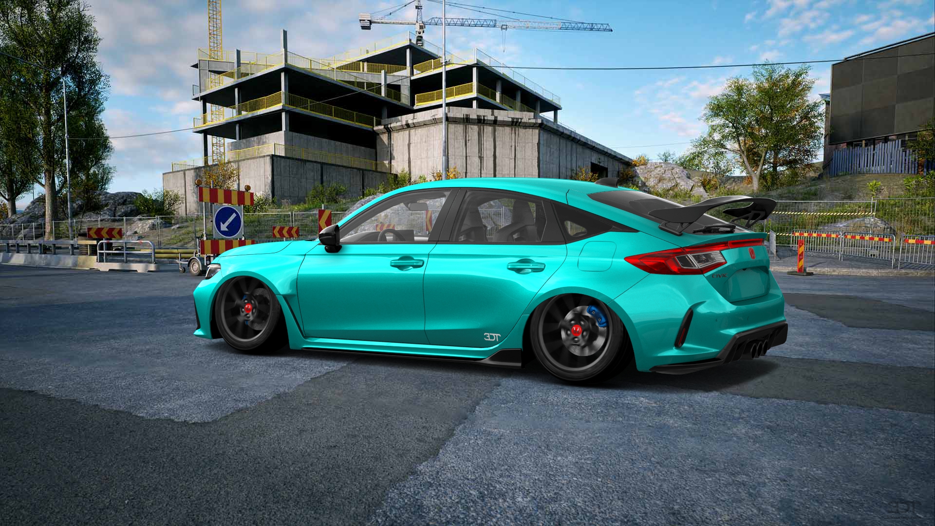 teal honda