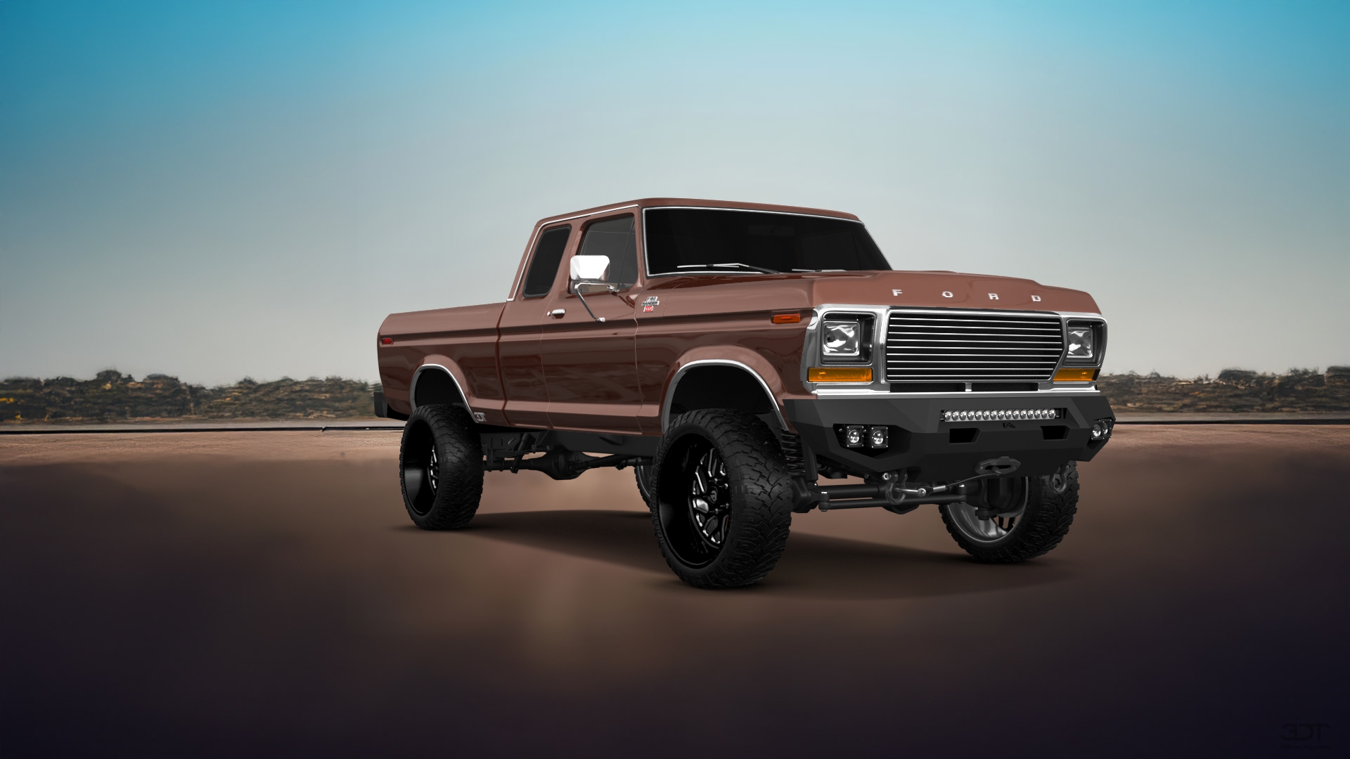 Ford F-150 SuperCab 2 Door pickup truck 1978 tuning
