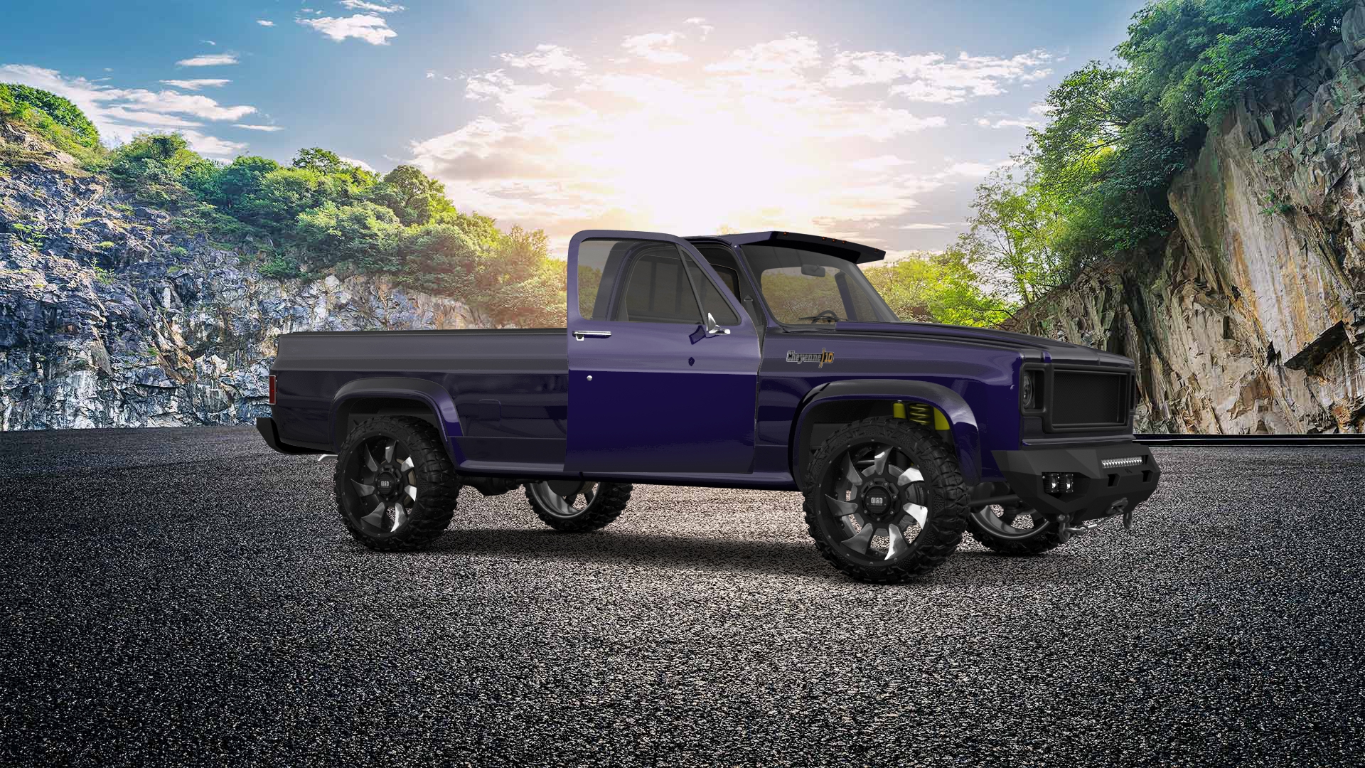 Chevrolet Silverado C-10 2 Door pickup truck 1973