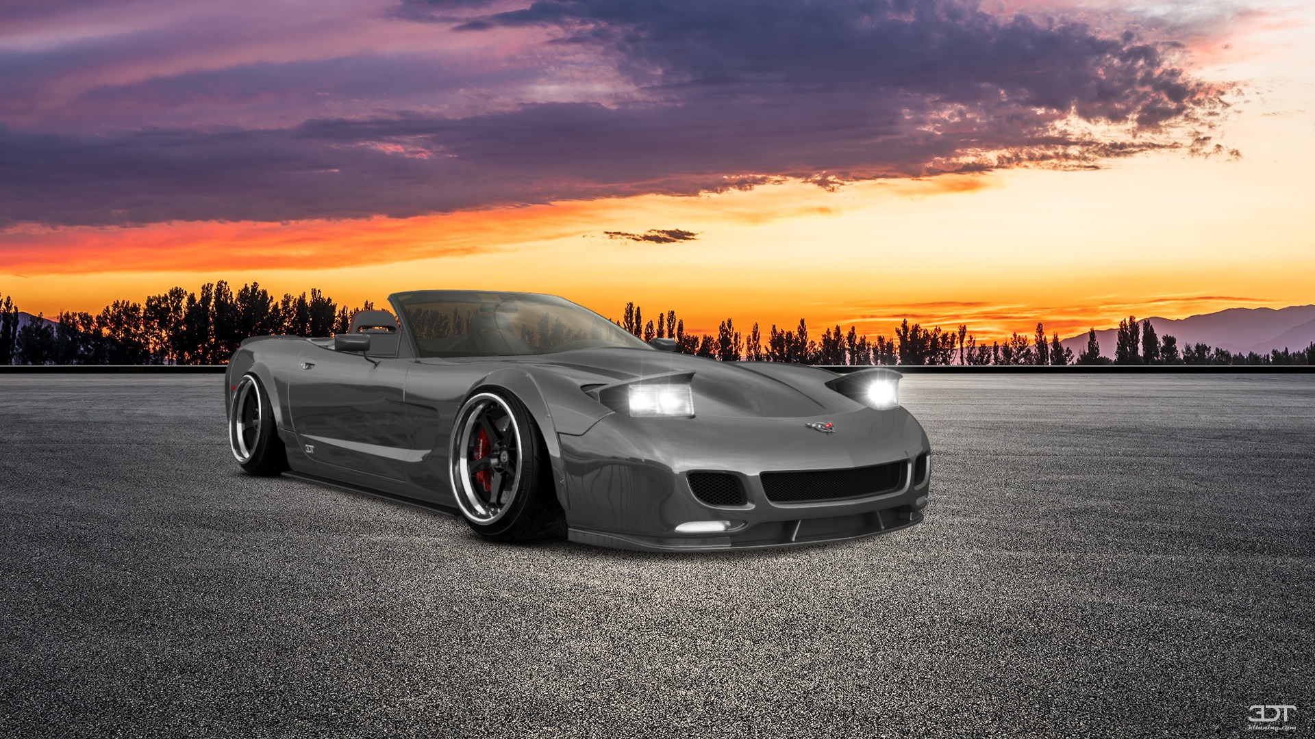Chevrolet Corvette C5 2 Door Convertible 1998 tuning