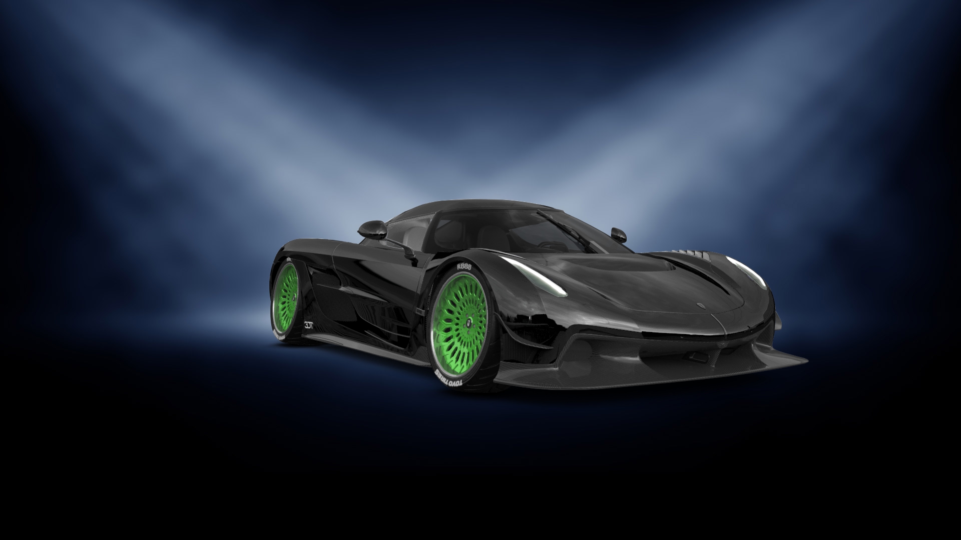 Koenigsegg Jesko 2 door targa top 2020 tuning