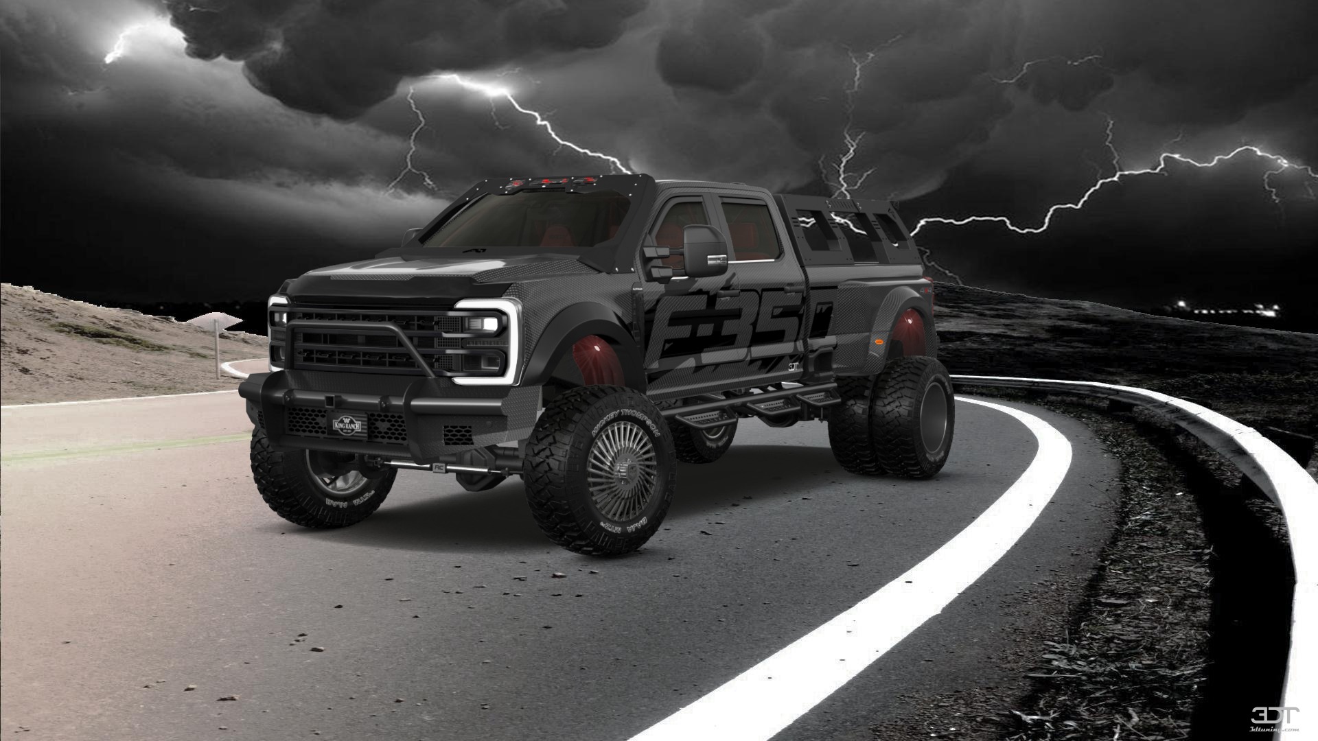 Ford F-350 DRW Crew Cab 4 Door pickup truck 2023 tuning