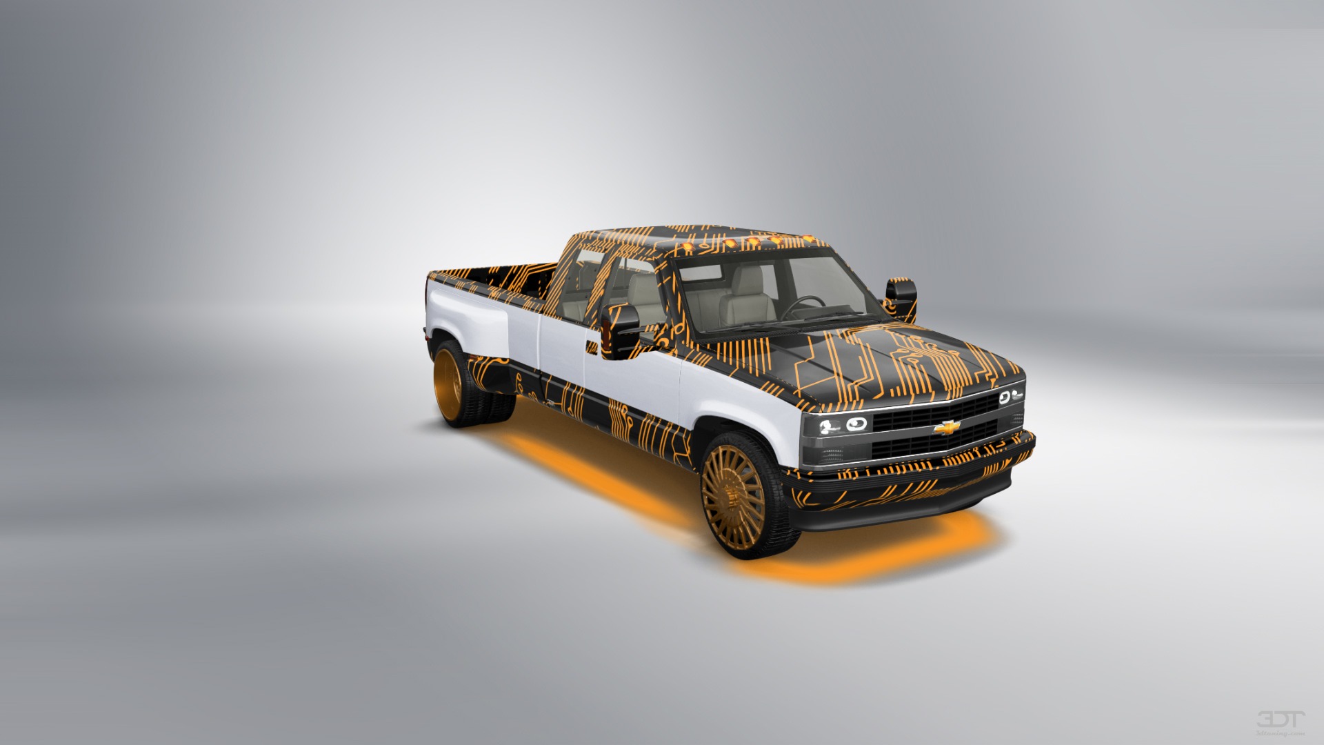 Chevrolet K3500 Extended Cab Pickup Truck 1988 tuning