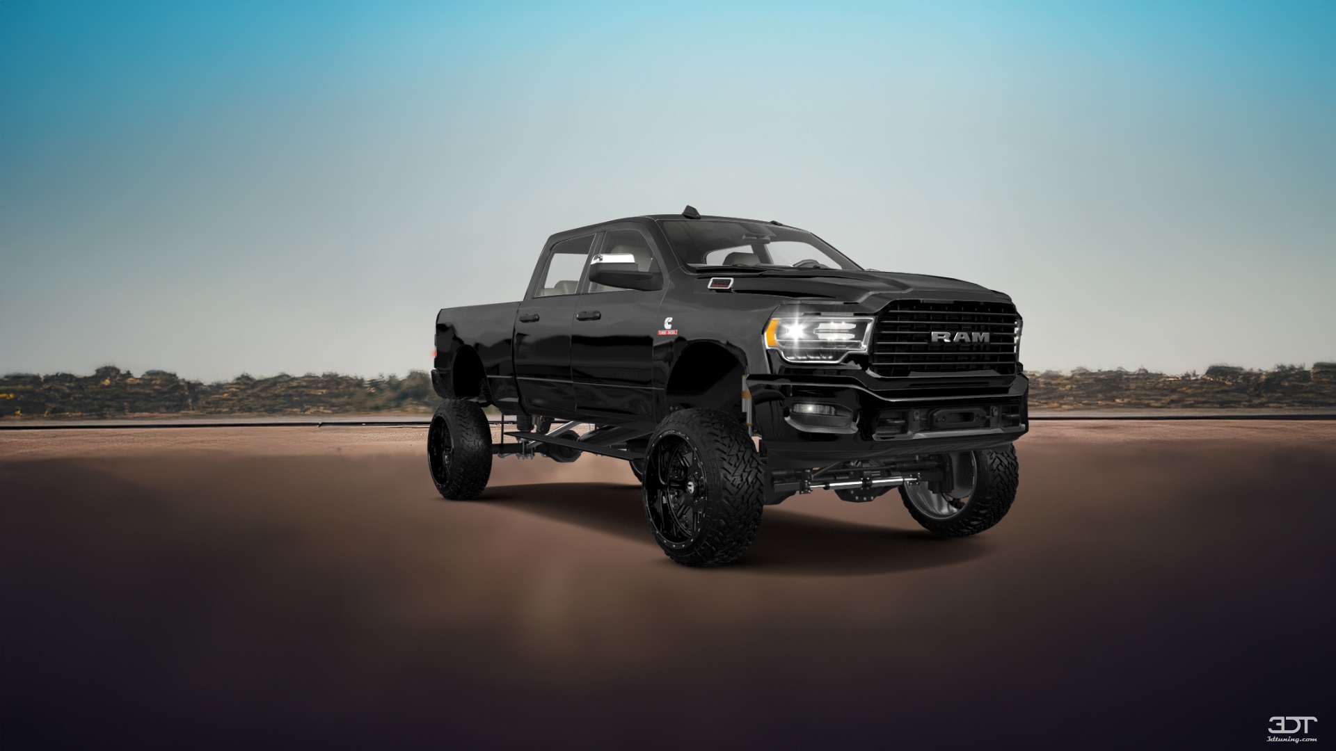Dodge Ram 2500 4 Door pickup truck 2020 tuning